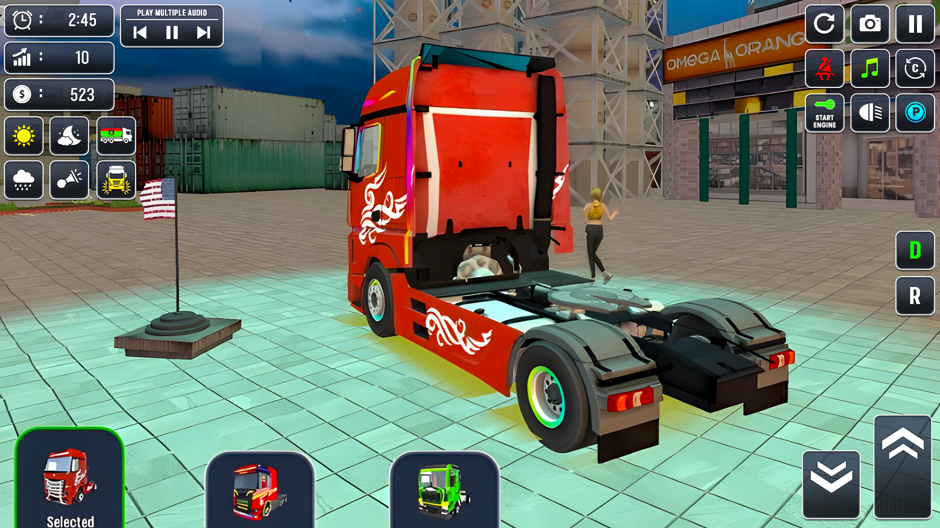 اسکرین شات 7 بازی Truck Sim 3D: Cargo Transport