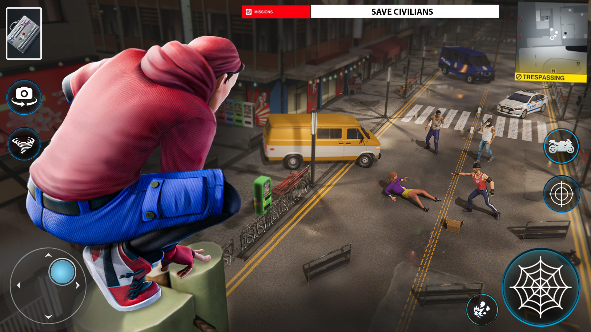 اسکرین شات 2 بازی Robot Spider Hero Spider Games