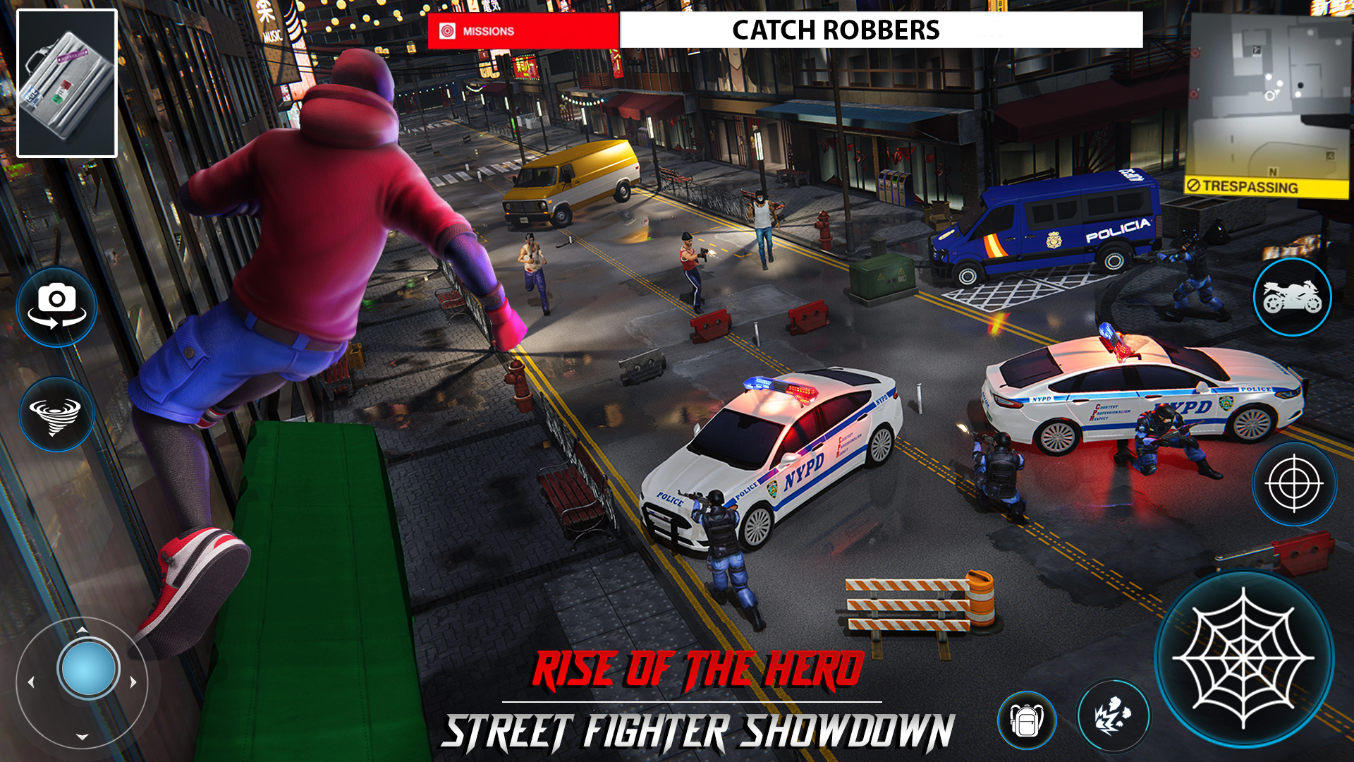 اسکرین شات 3 بازی Robot Spider Hero Spider Games