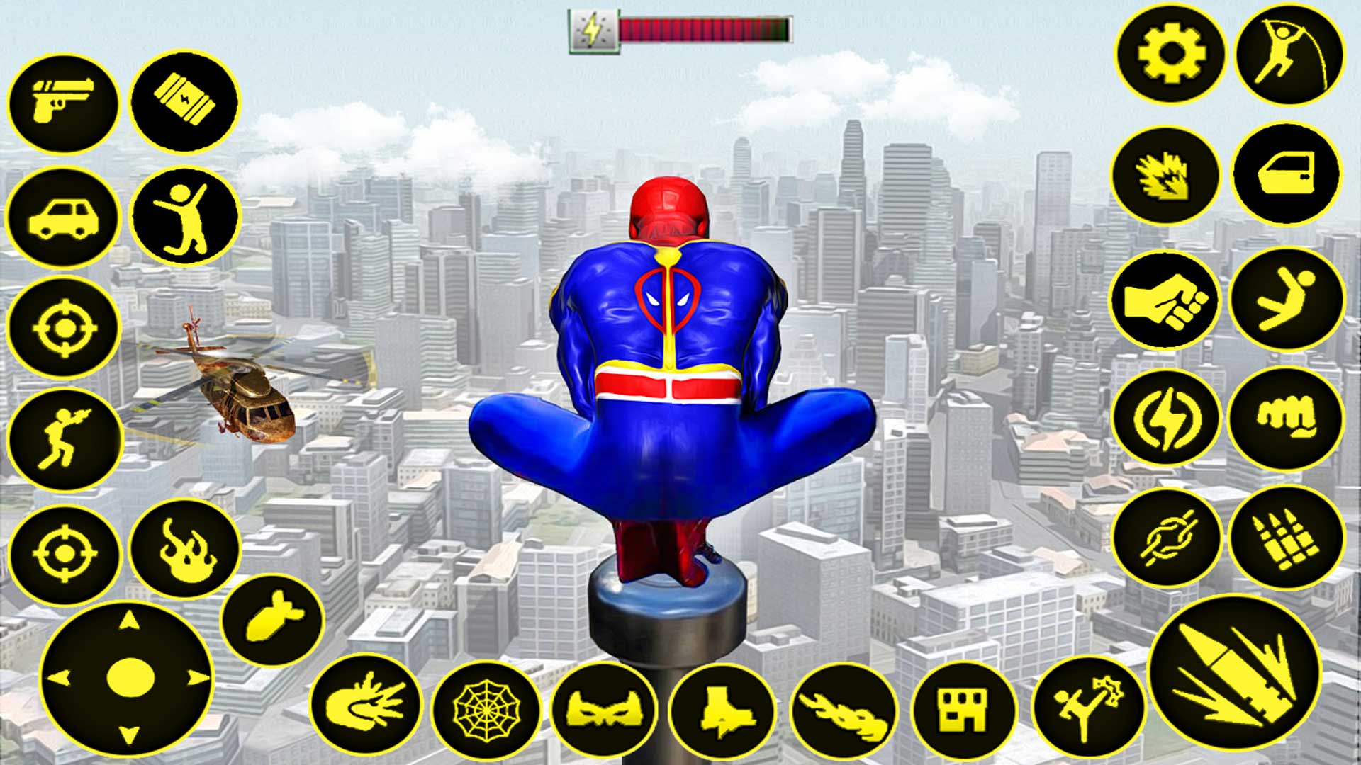 اسکرین شات 5 بازی Robot Spider Hero Spider Games