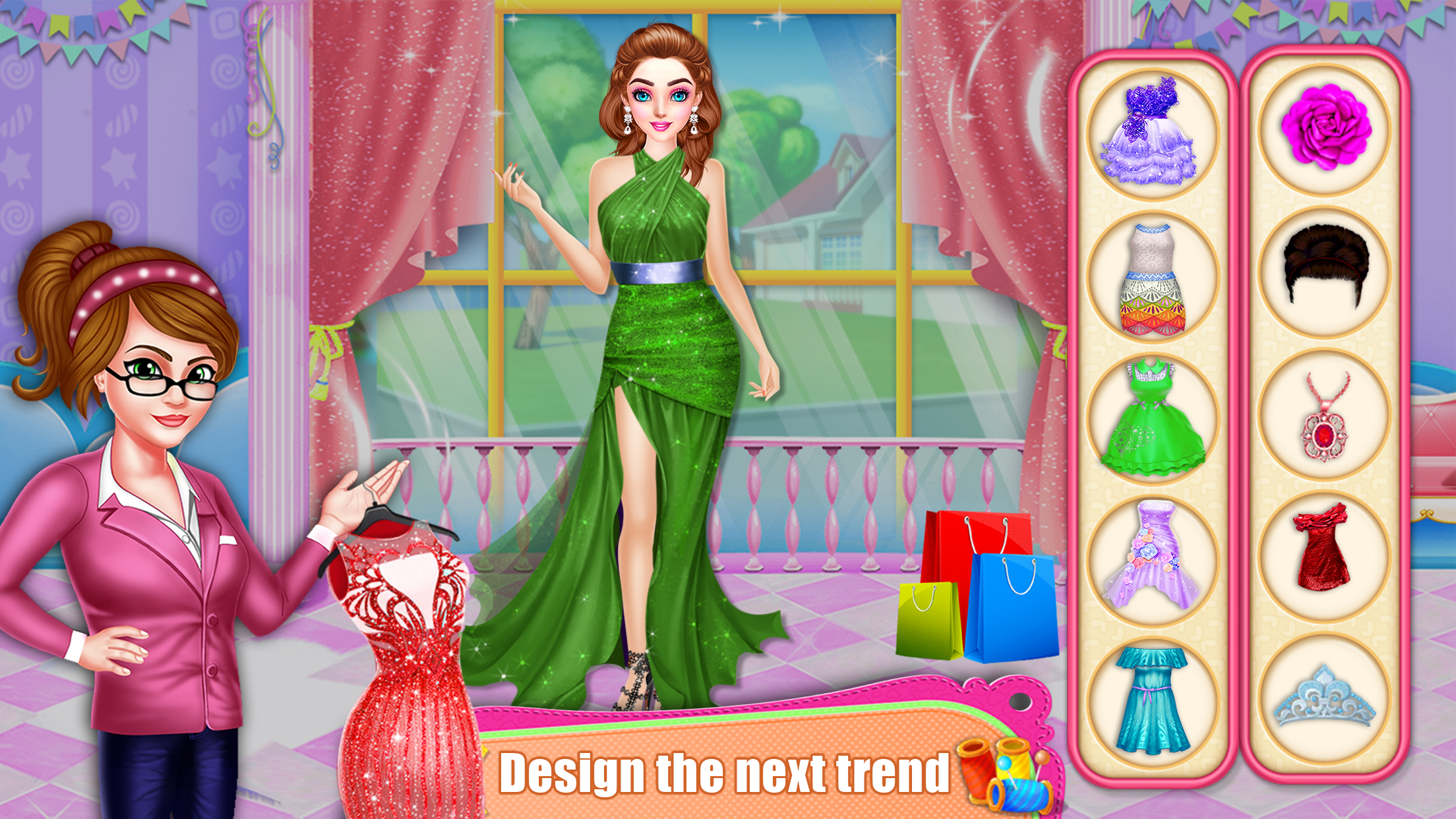اسکرین شات 7 بازی Tailor Fashion Dress up Games