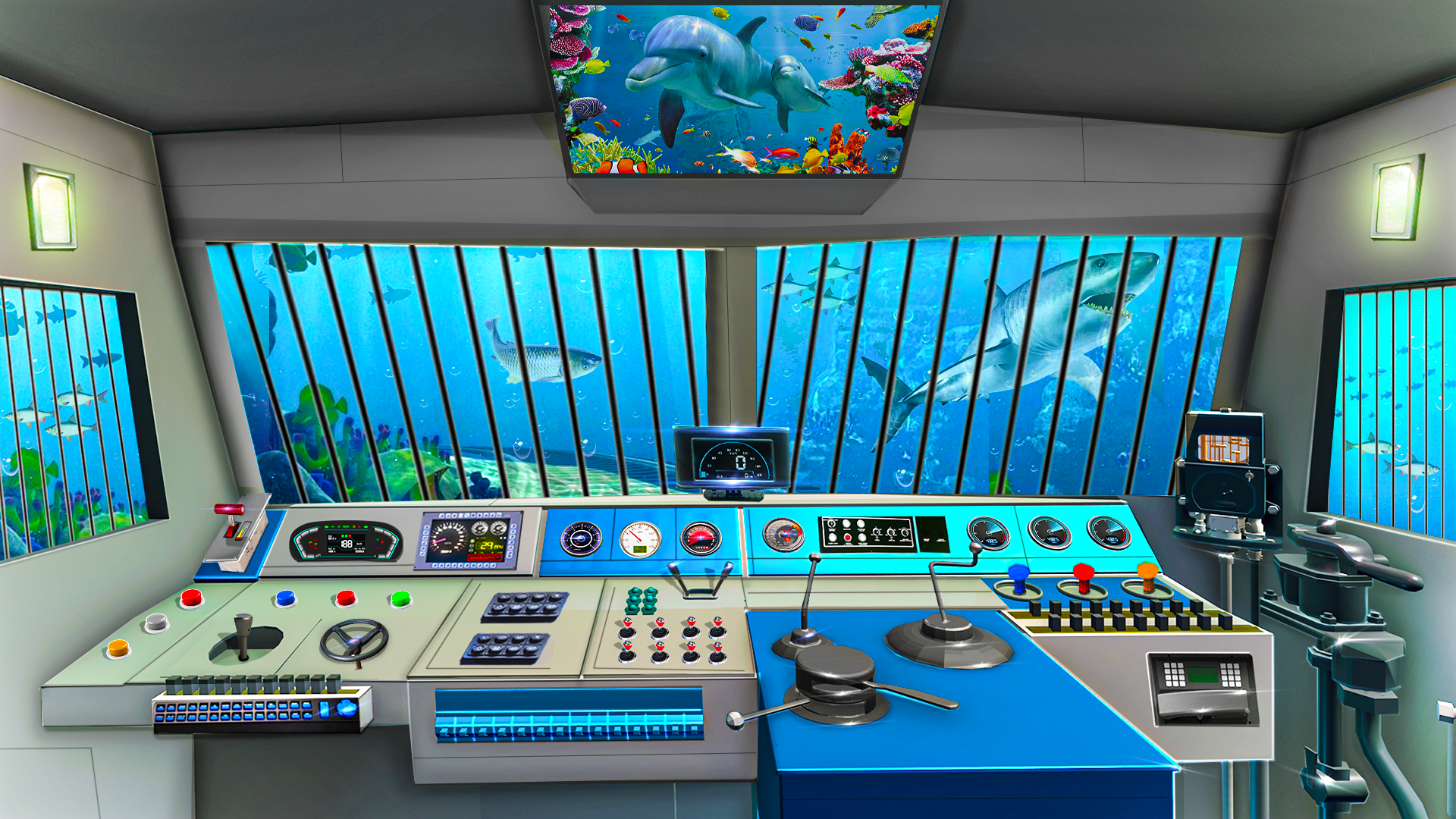 اسکرین شات 1 برنامه City Train Driver: Water Train
