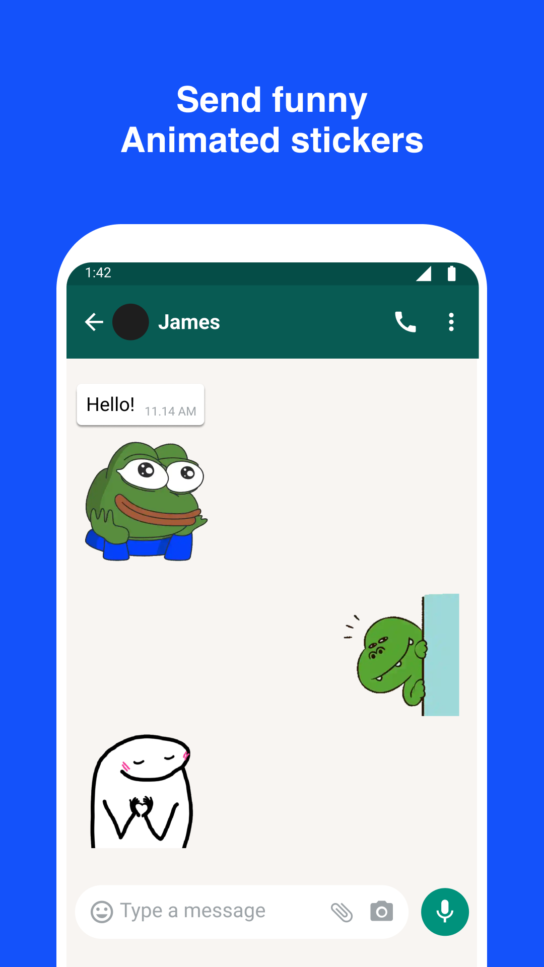 اسکرین شات 2 برنامه Funny Memes Stickers WASticker