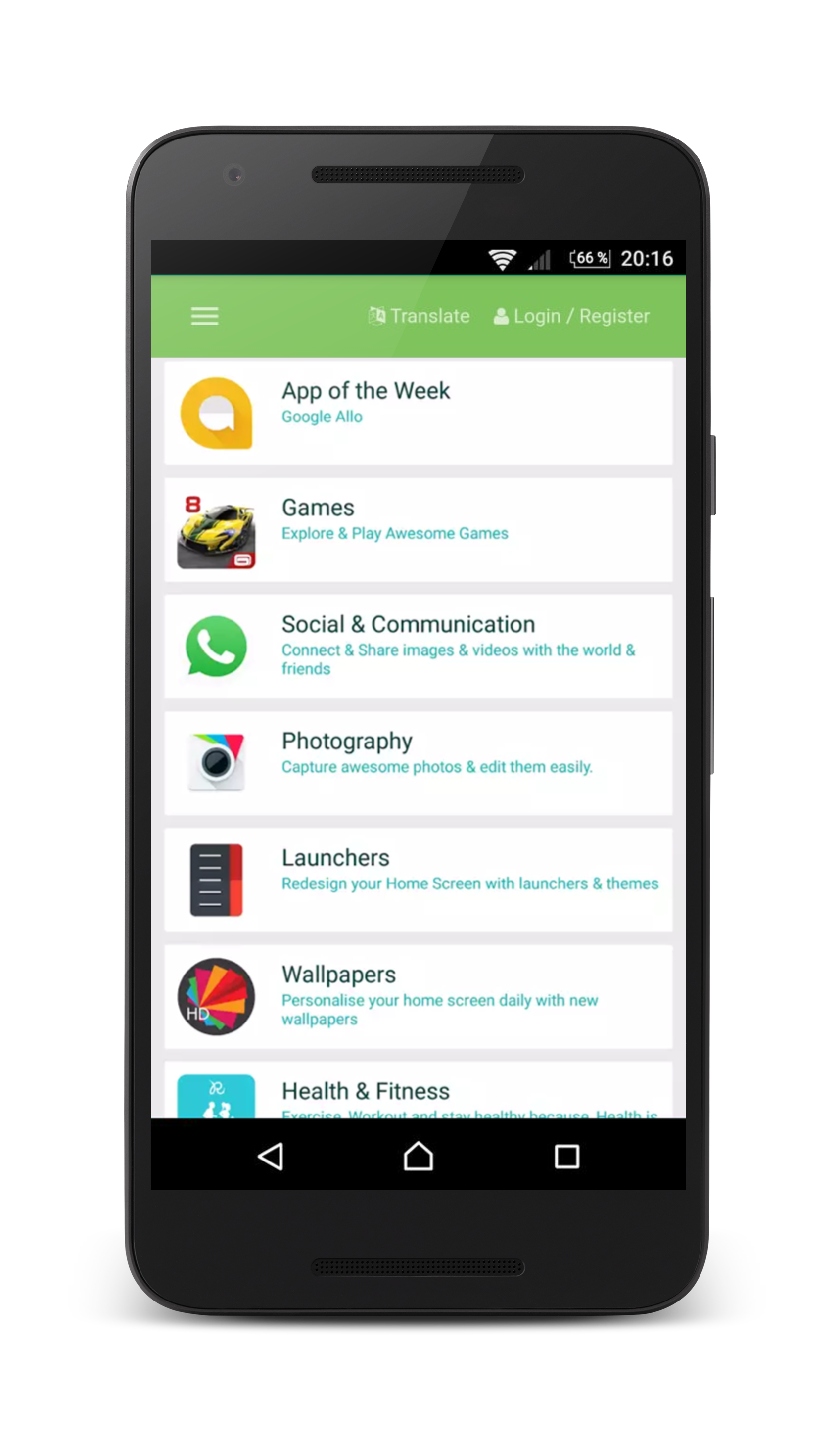 اسکرین شات برنامه APK Download - Apps and Games 2