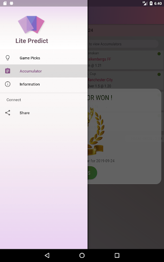 اسکرین شات 8 برنامه Lite Predict - Football Prediction Tips