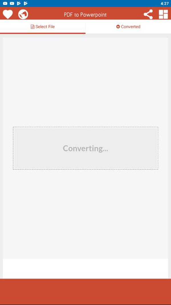 اسکرین شات 4 برنامه PDF to PPTX & PPT Converter
