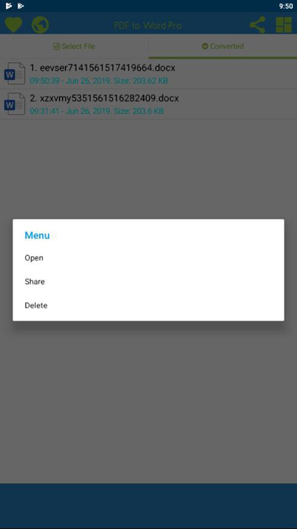 اسکرین شات 5 برنامه PDF to Word Editable With OCR