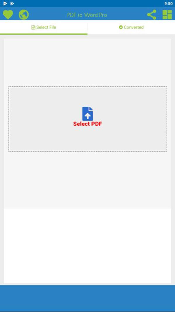 اسکرین شات 2 برنامه PDF to Word Editable With OCR