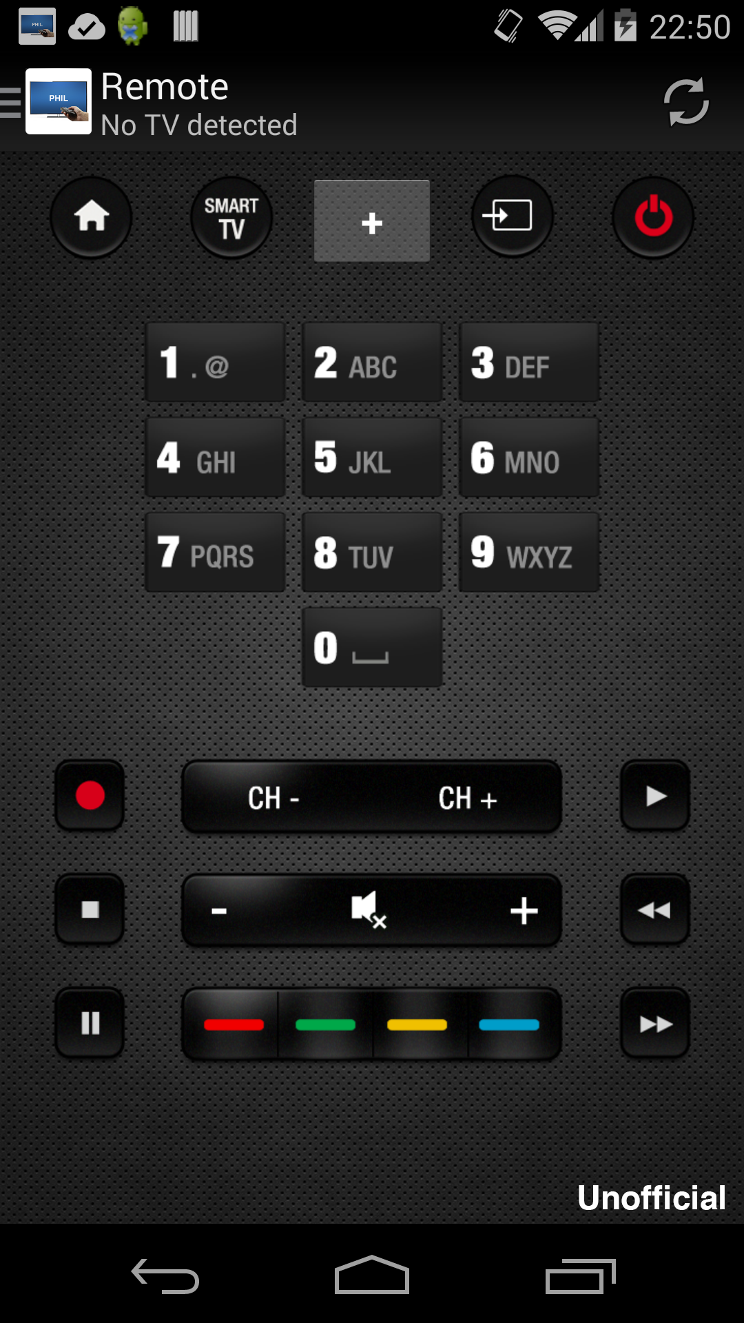 اسکرین شات 2 برنامه Remote for Philips TV