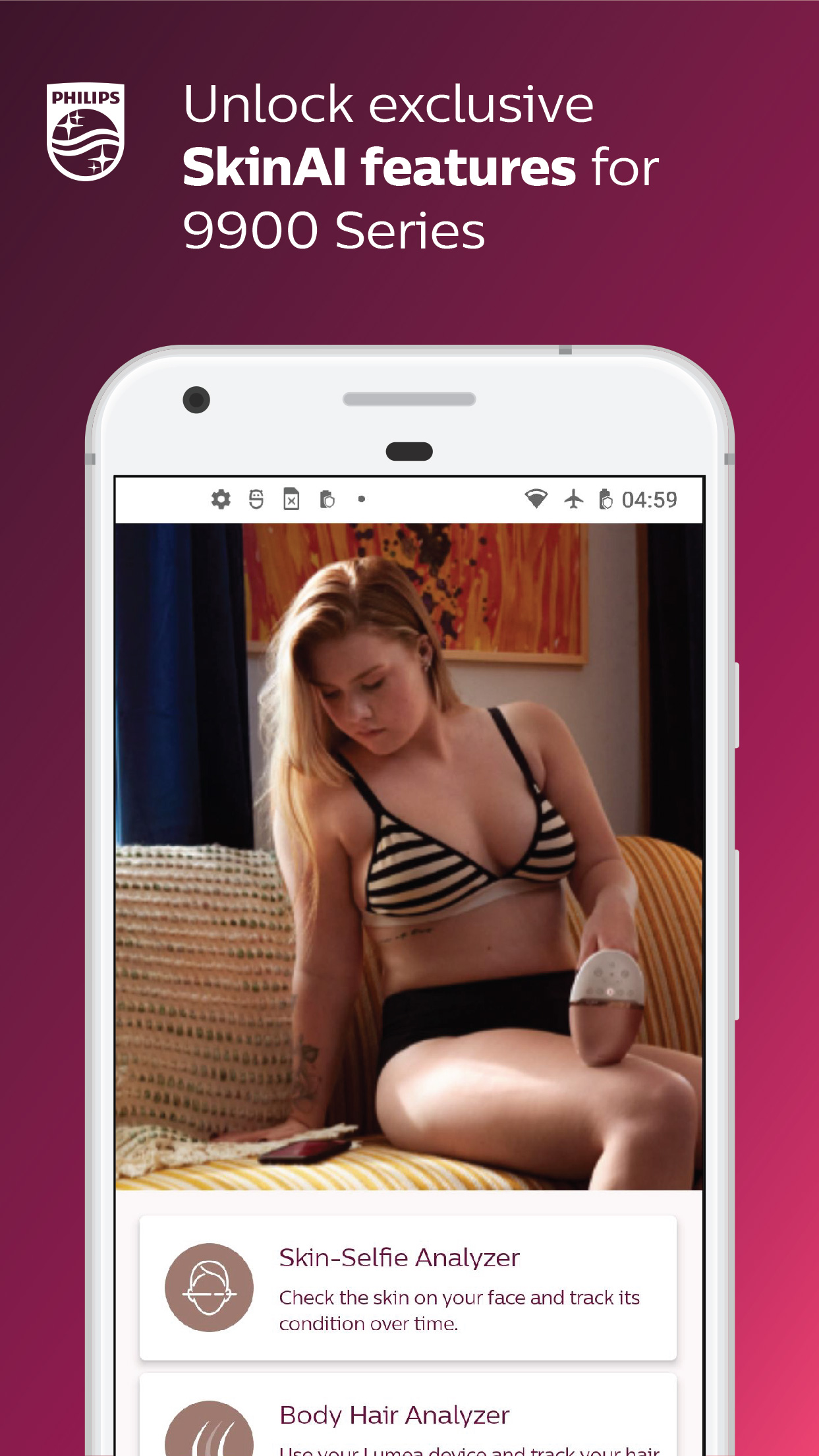 اسکرین شات 7 برنامه Philips Lumea IPL