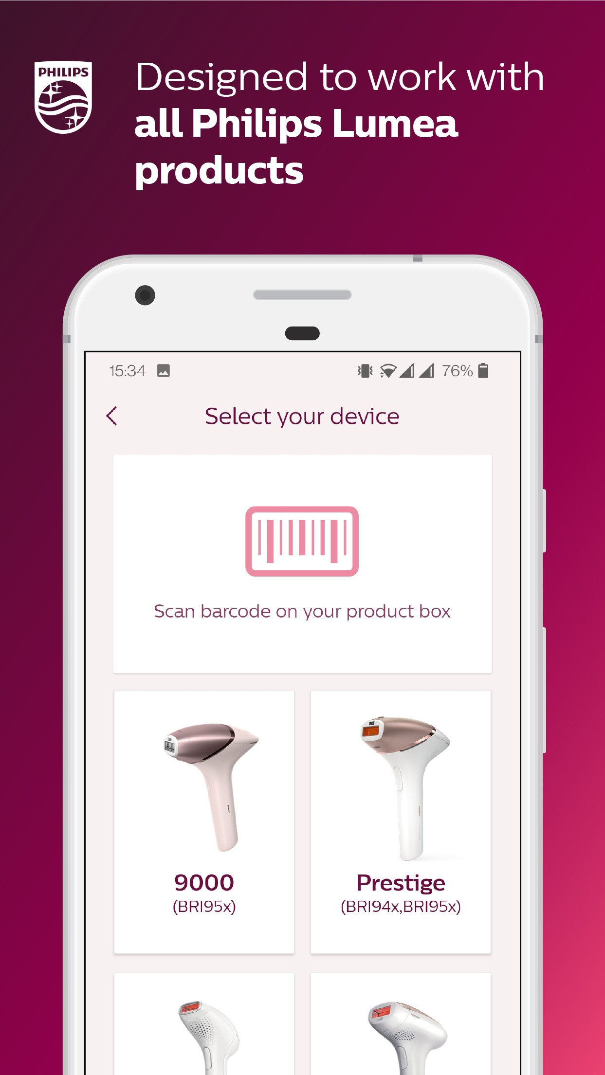 اسکرین شات 6 برنامه Philips Lumea IPL