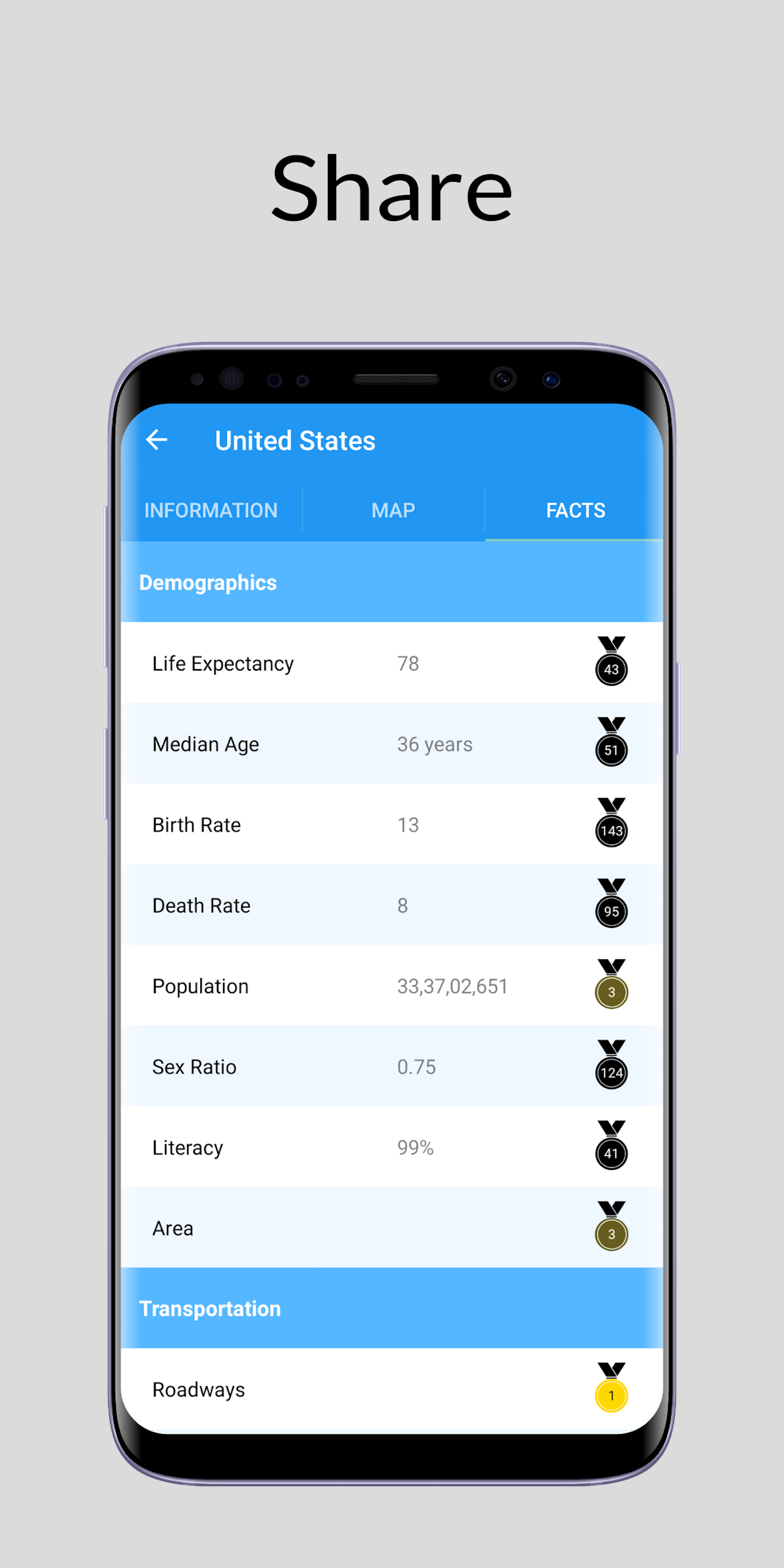 اسکرین شات 5 برنامه world map atlas 2025