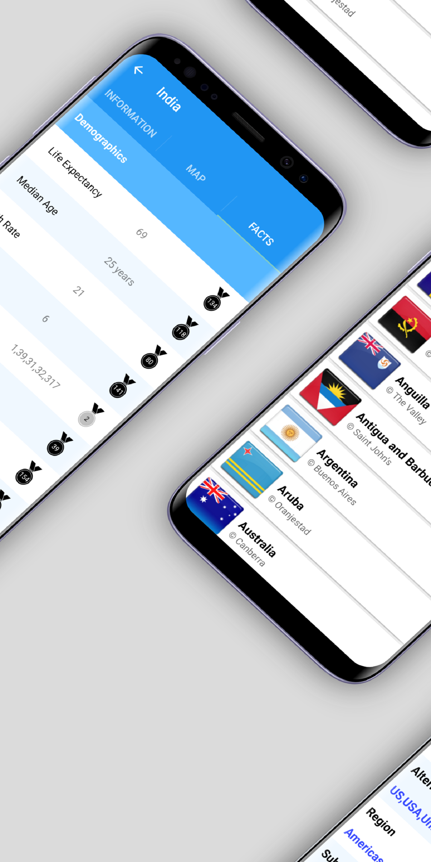 اسکرین شات 1 برنامه world map atlas 2025