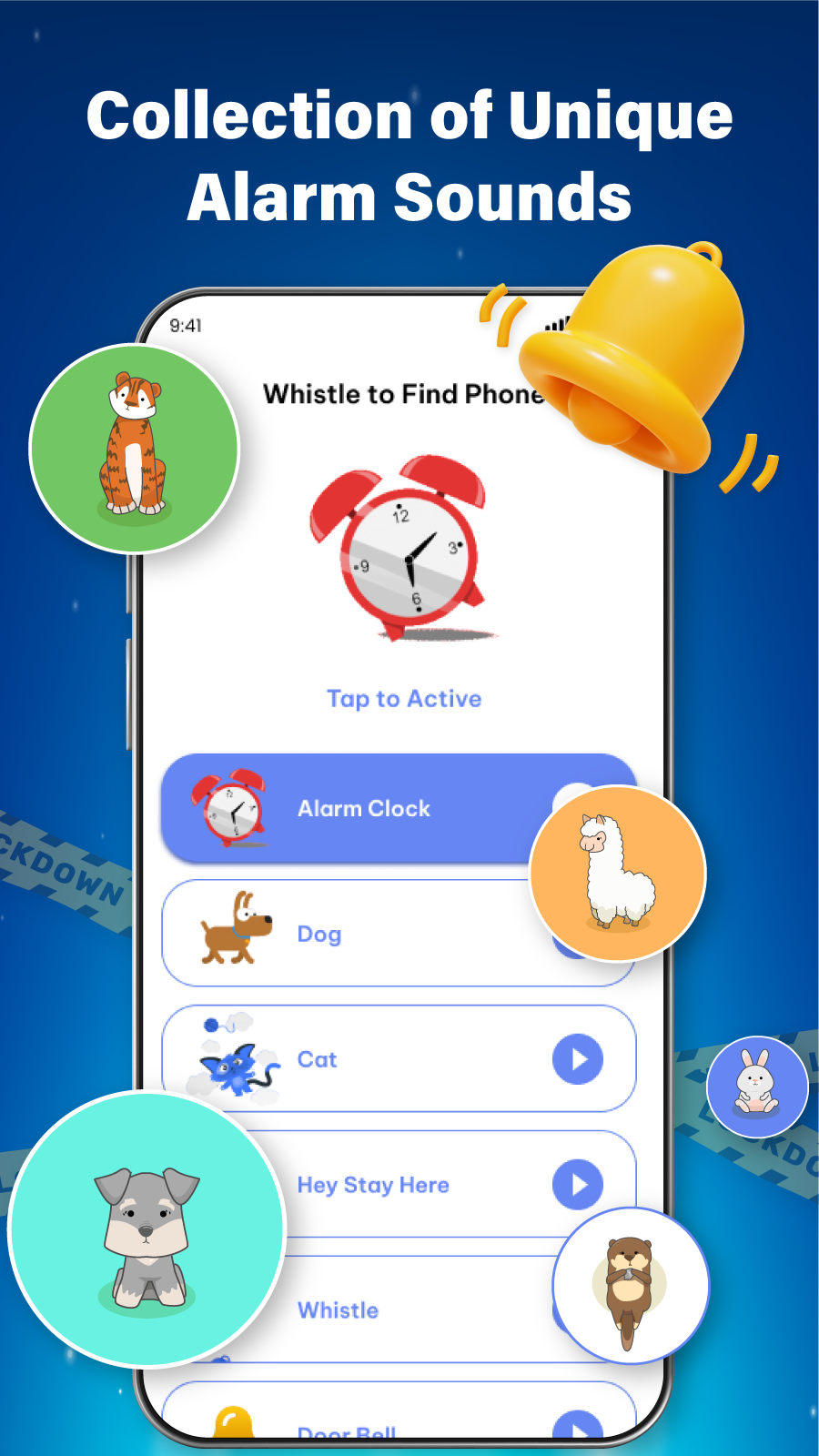 اسکرین شات 3 برنامه Don't touch phone: Alerter
