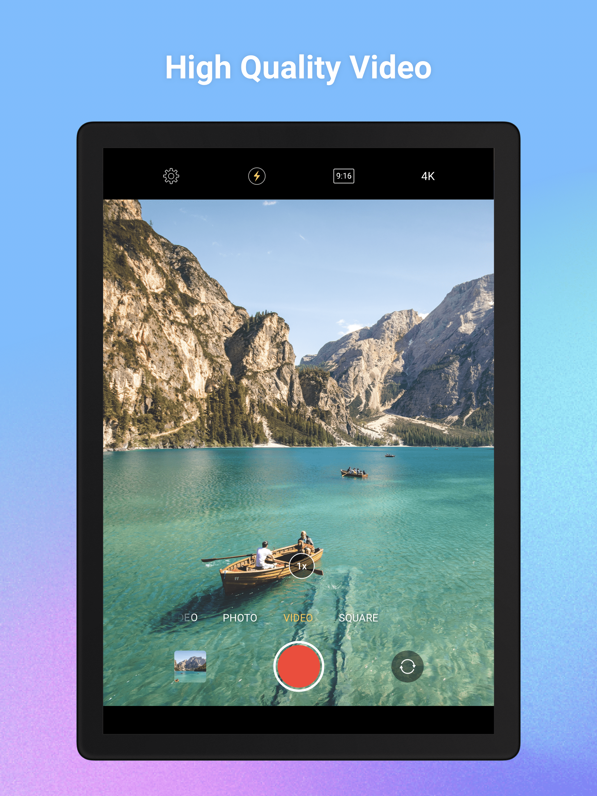 اسکرین شات 2 برنامه Selfie Camera for iPhone 13
