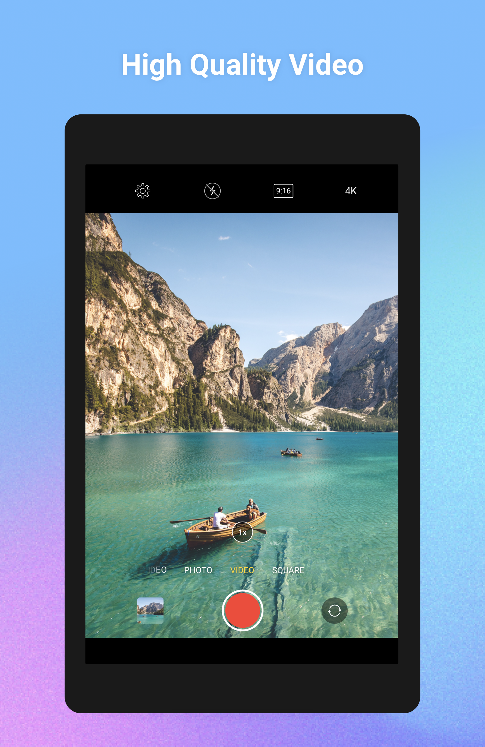 اسکرین شات 4 برنامه Selfie Camera for iPhone 13