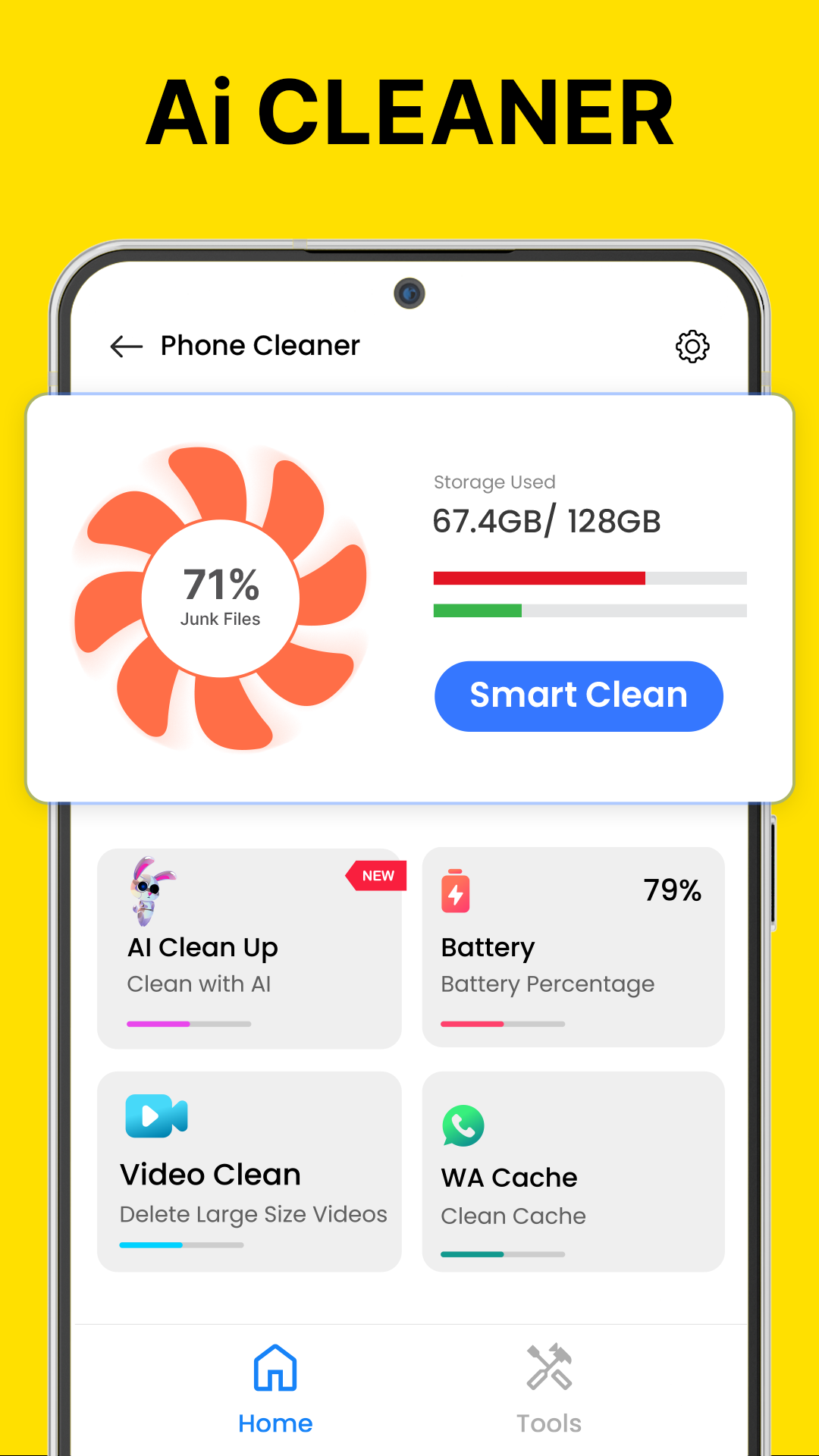 اسکرین شات 2 برنامه Phone Cleaner - All in one