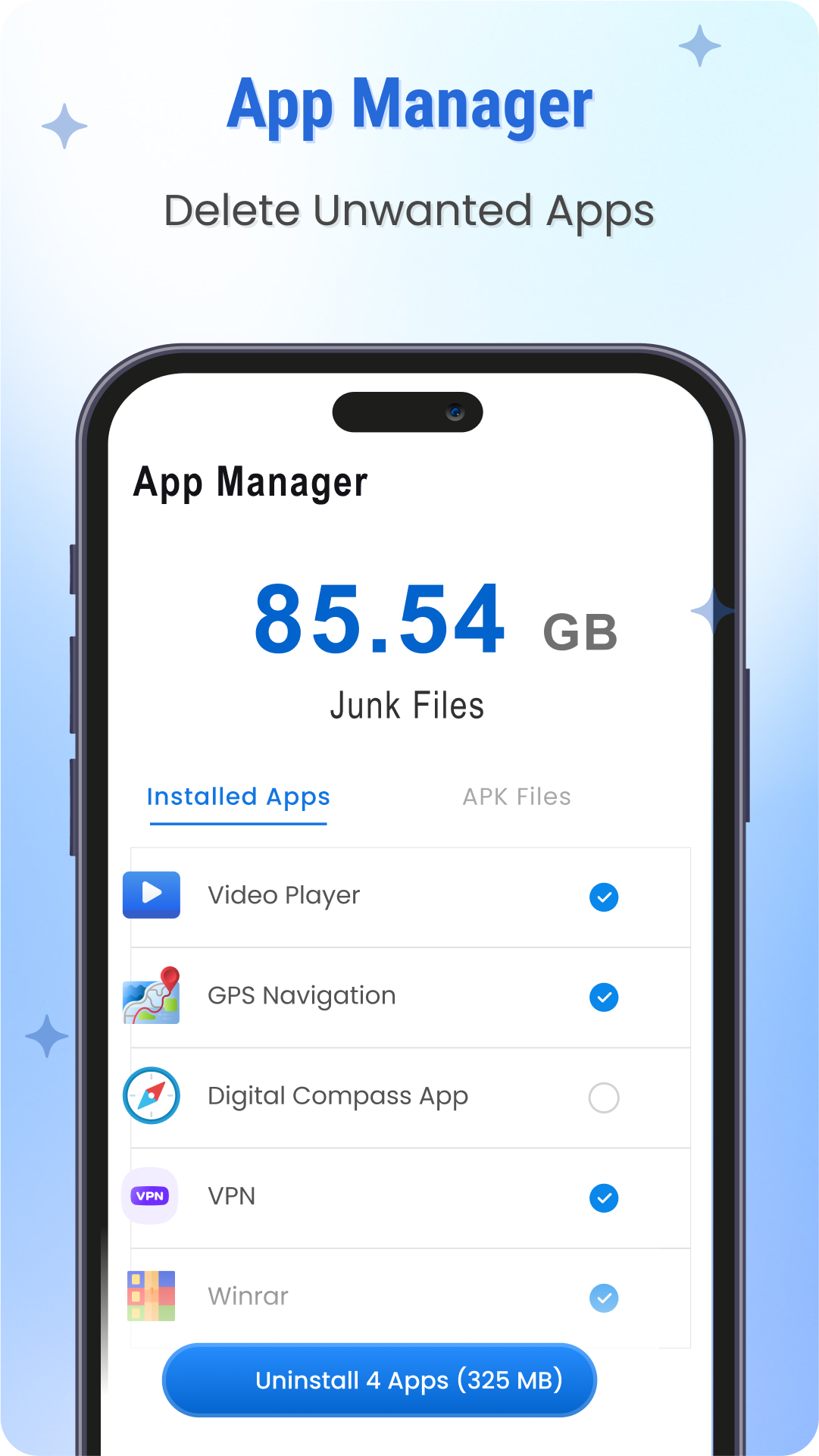 اسکرین شات 4 برنامه Phone Cleaner - All in one
