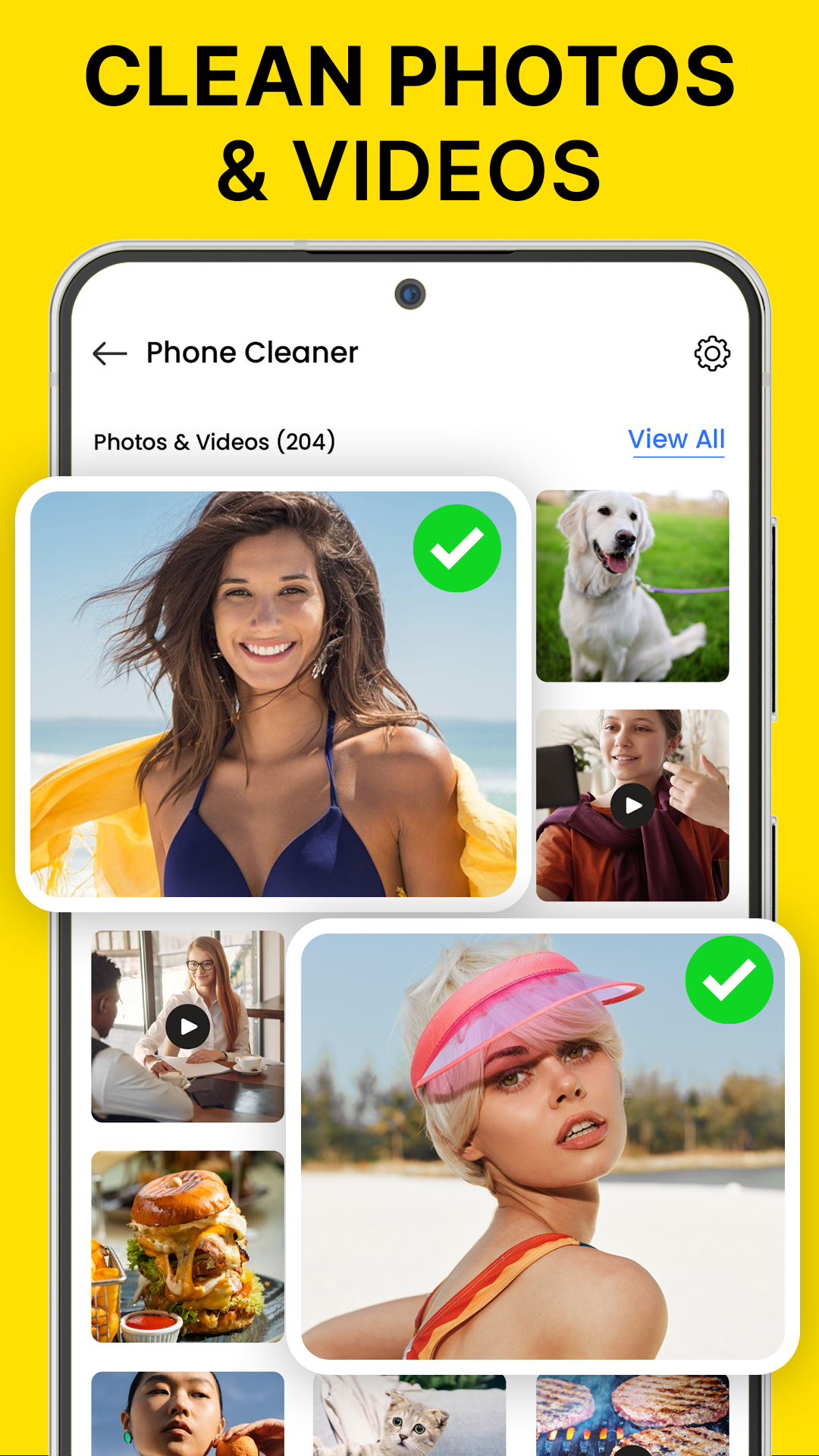 اسکرین شات 3 برنامه Phone Cleaner - All in one