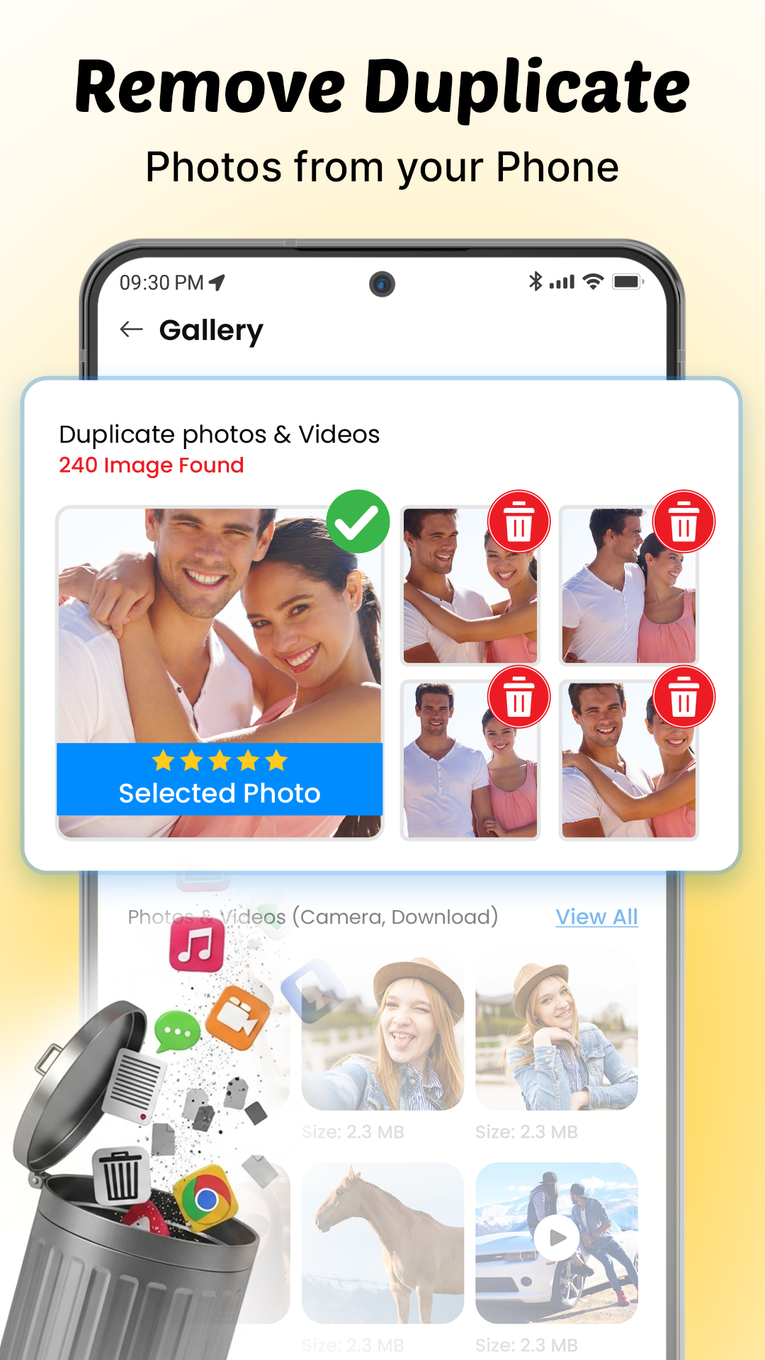 اسکرین شات 3 برنامه Phone Cleaner - All in one
