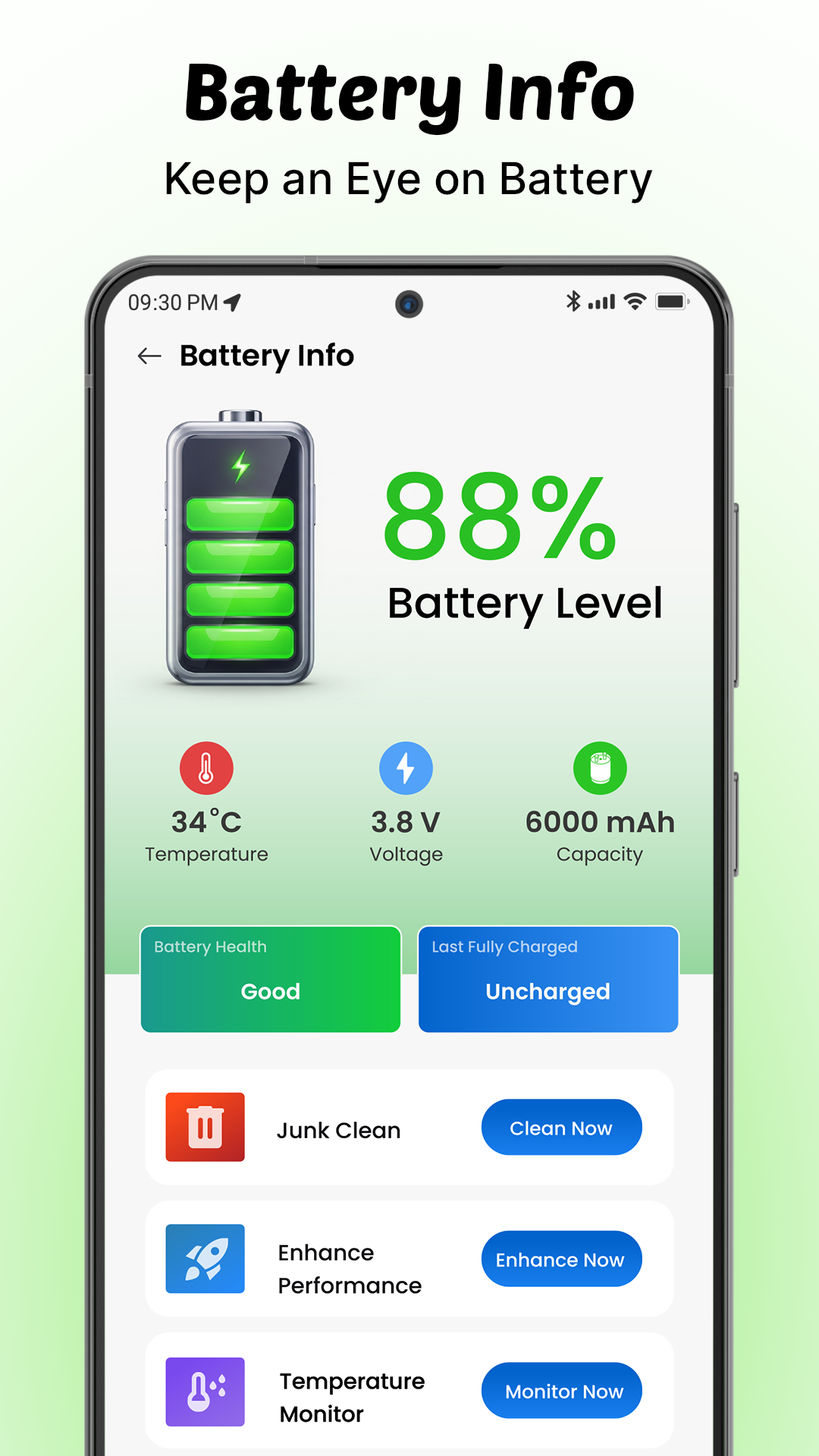 اسکرین شات 6 برنامه Phone Cleaner - All in one