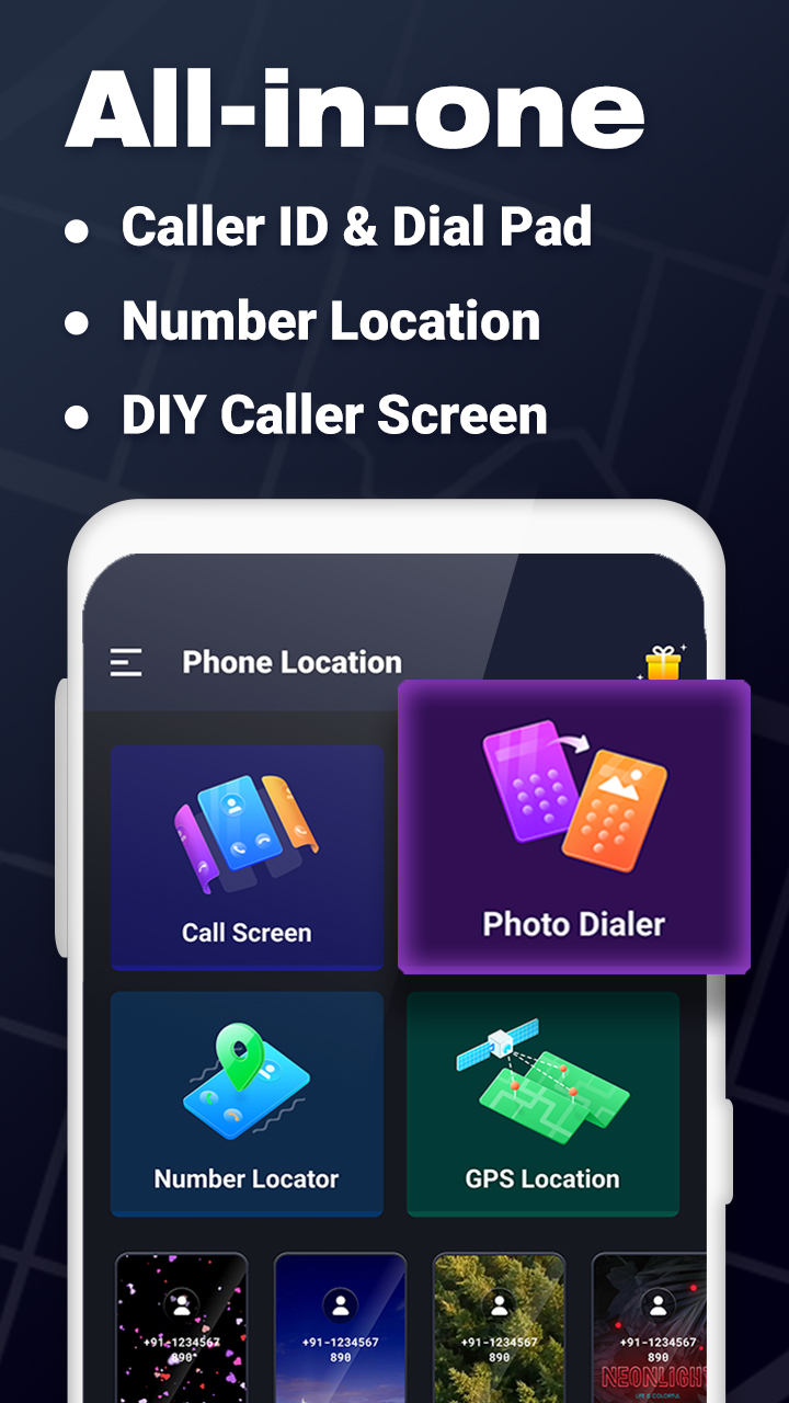 اسکرین شات 1 برنامه Number Location: Caller id App