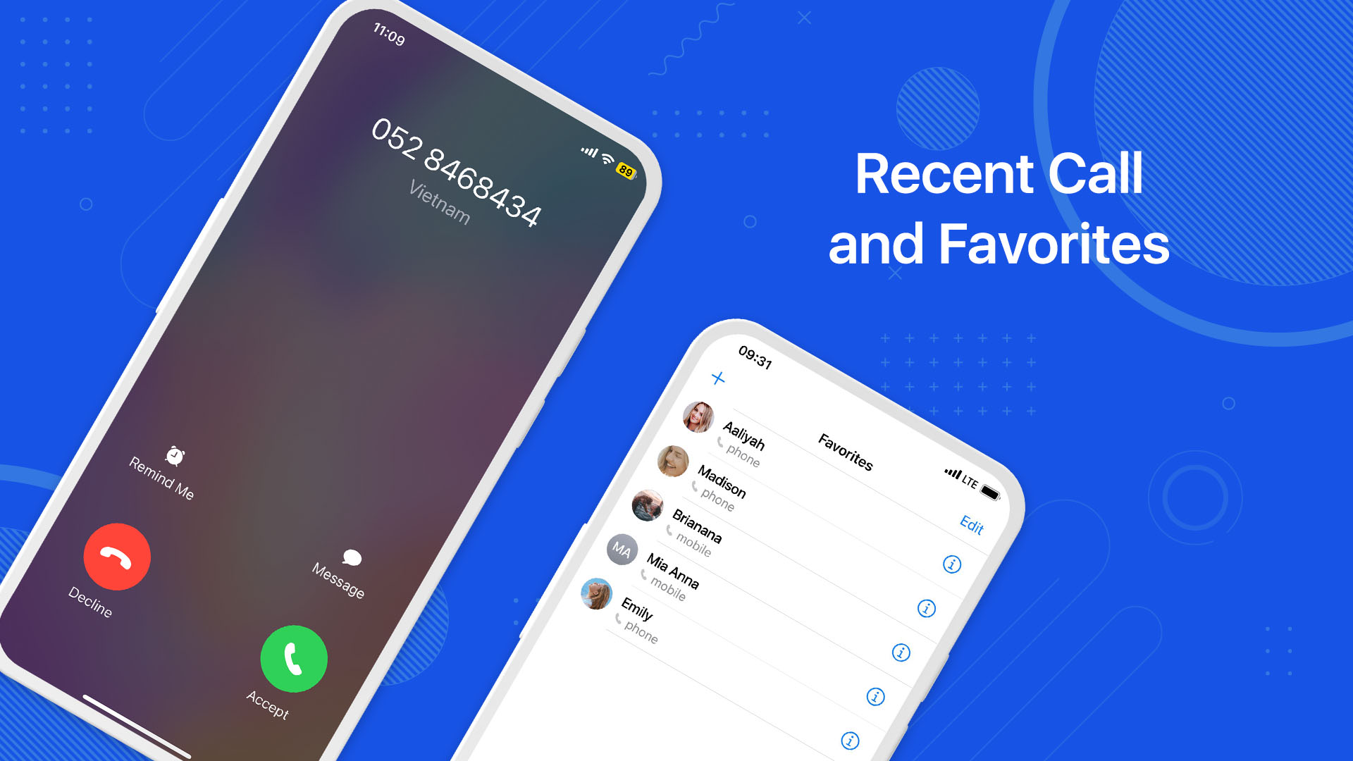 اسکرین شات 4 برنامه Call Phone 15, Phone Dialer