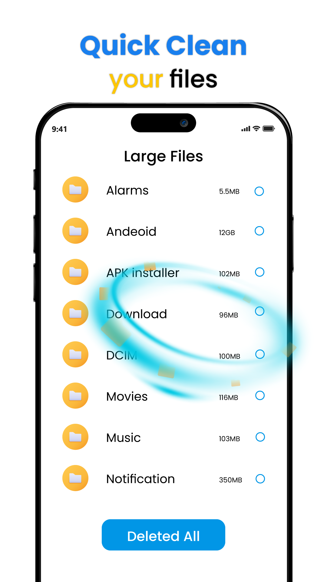 اسکرین شات 4 برنامه Phone Cleaner & Junk Cleaner