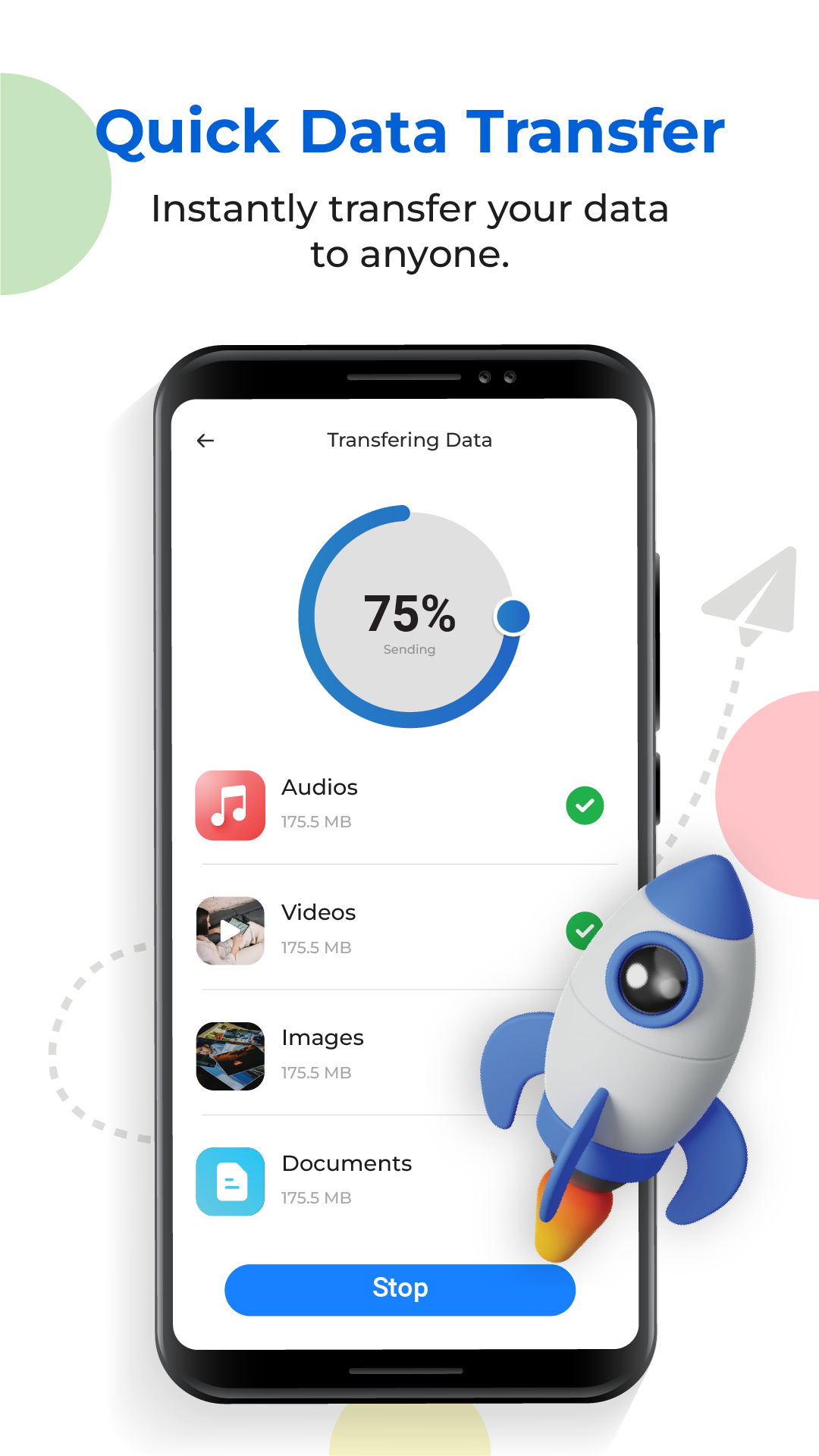 اسکرین شات 2 برنامه Smart Mobile Switch PhoneClone