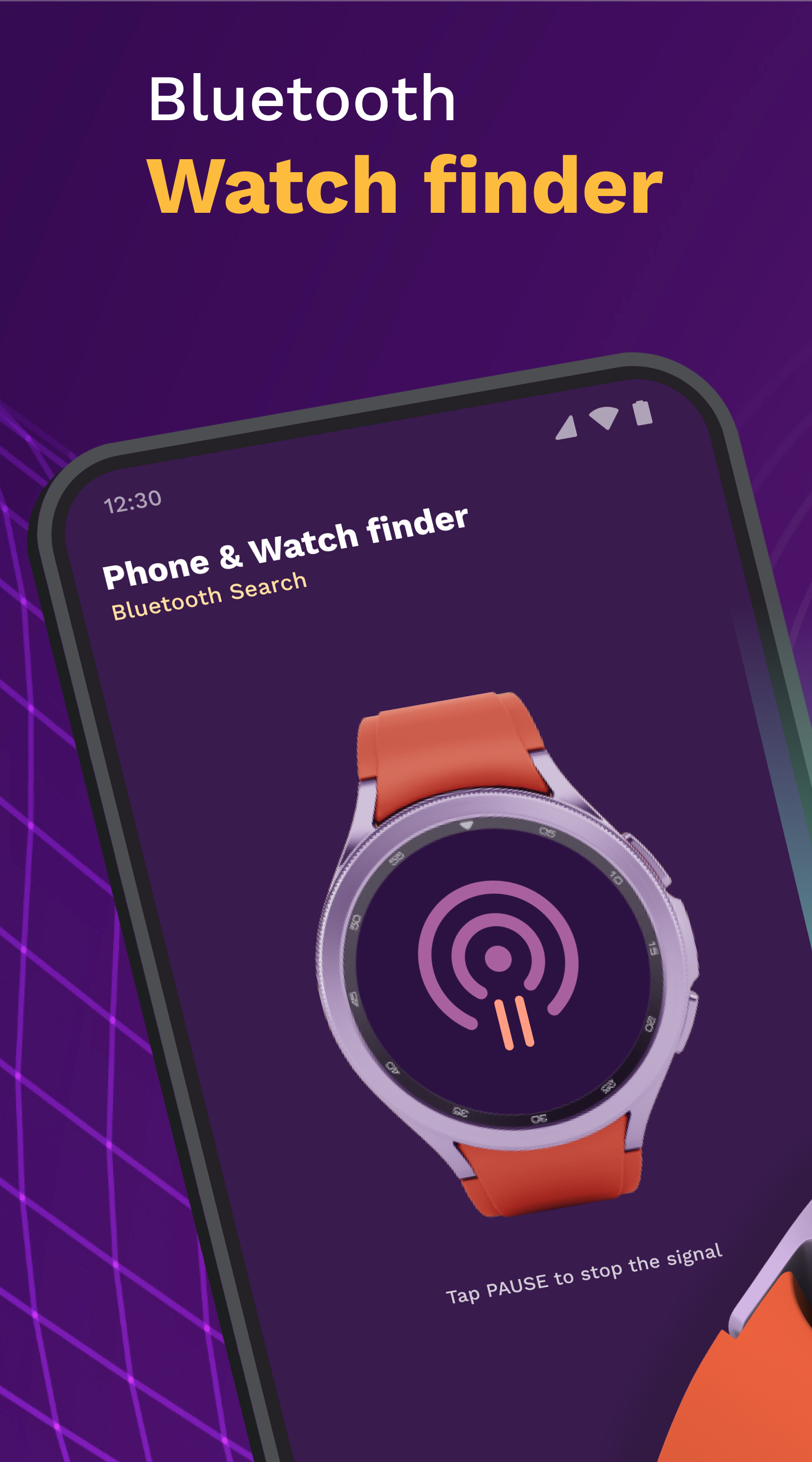 اسکرین شات 1 برنامه Phone & Watch finder