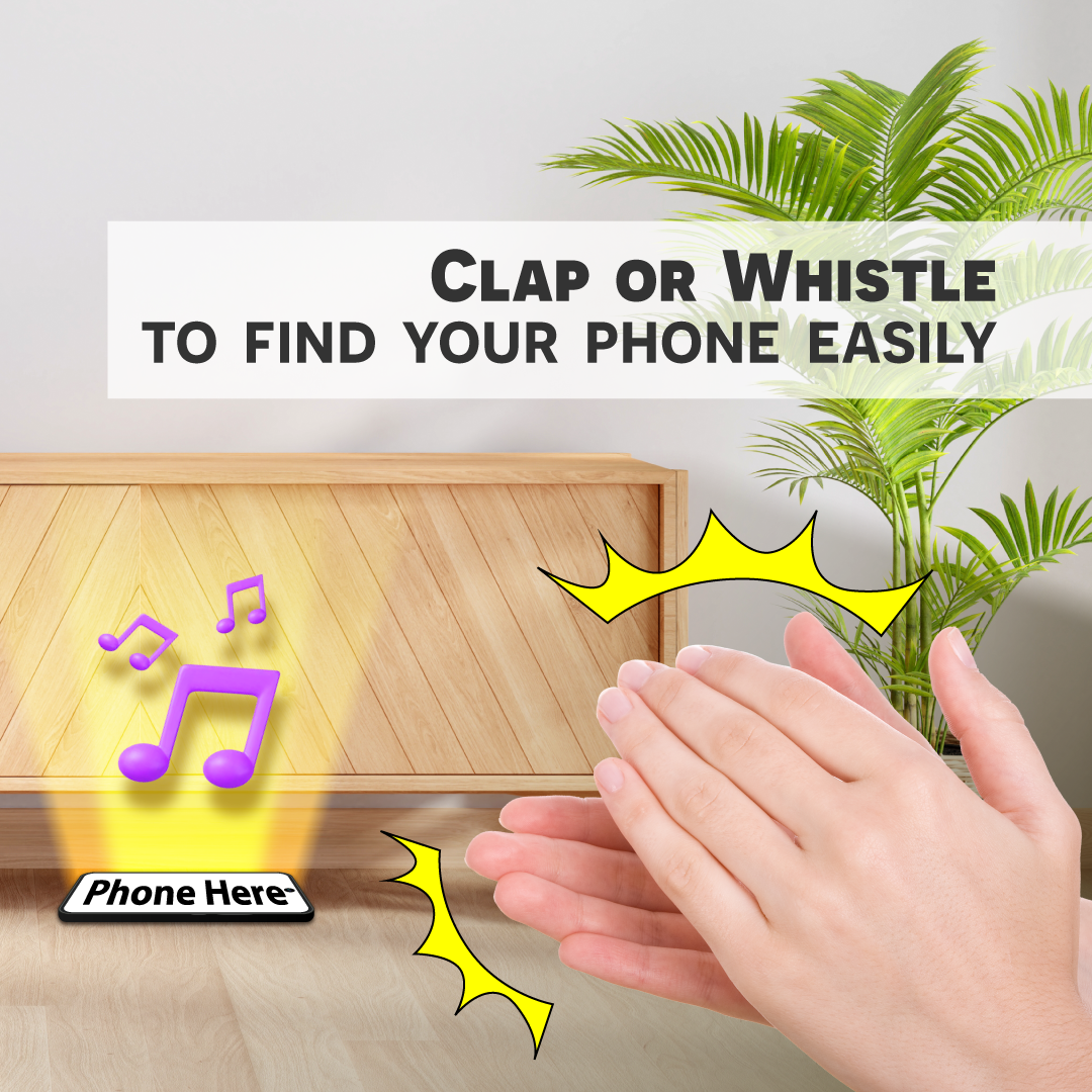 اسکرین شات 2 برنامه Find my Phone - Clap, Whistle