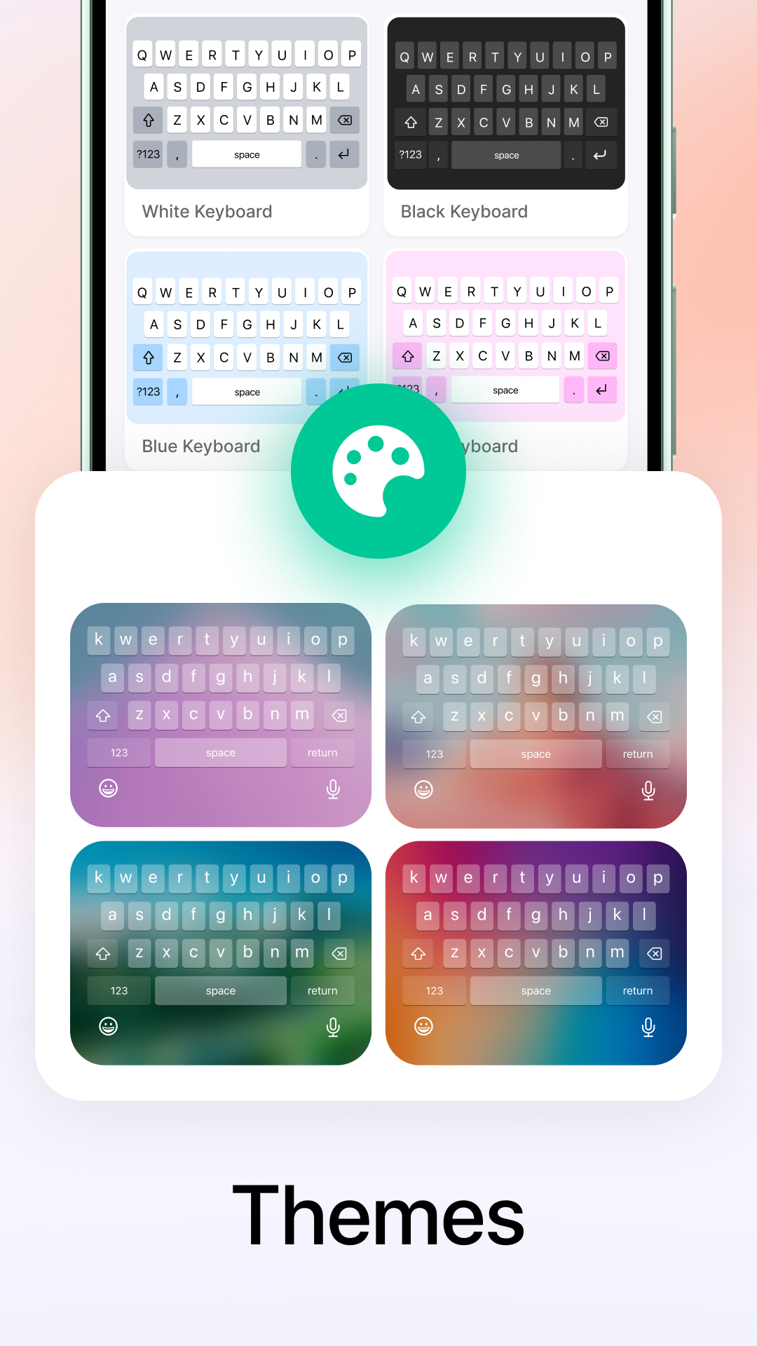 اسکرین شات 7 برنامه iphone 15 Keyboard Fonts Emoji