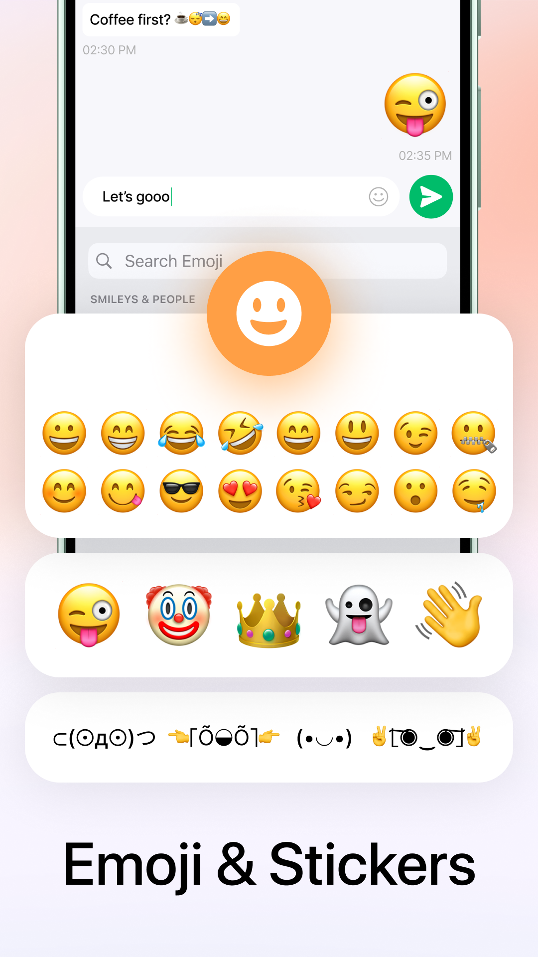 اسکرین شات 5 برنامه iphone 15 Keyboard Fonts Emoji