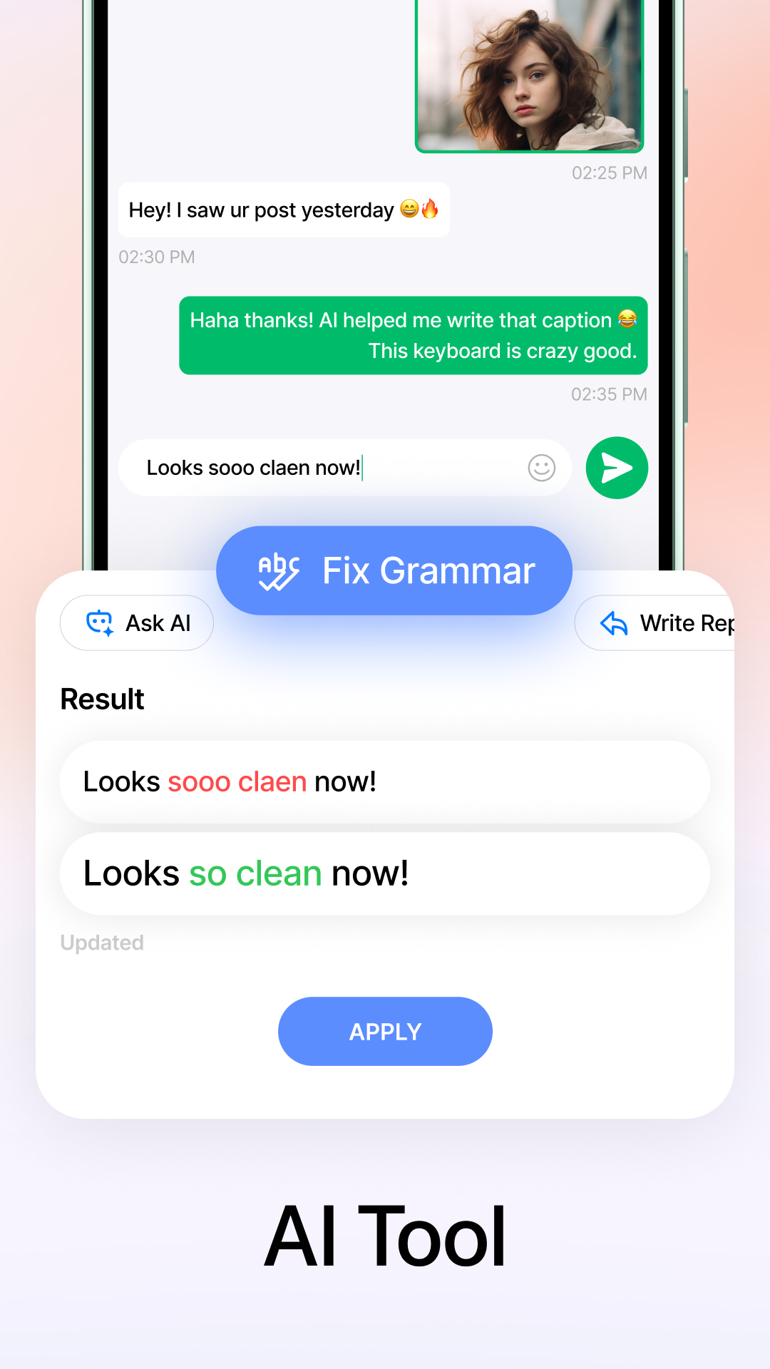 اسکرین شات 2 برنامه iphone 15 Keyboard Fonts Emoji