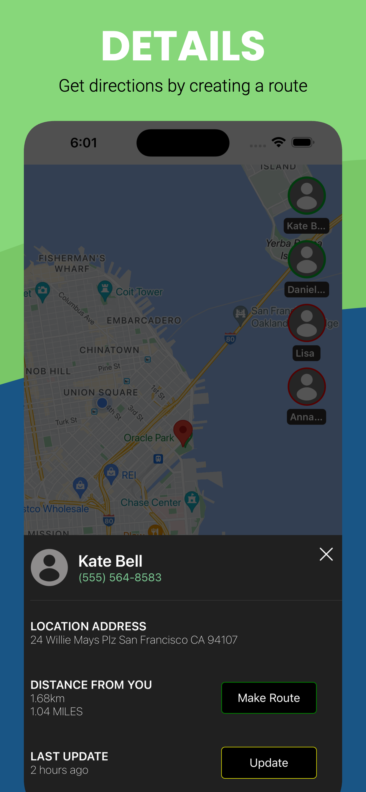 اسکرین شات 2 برنامه Cell Phone Tracker by Number