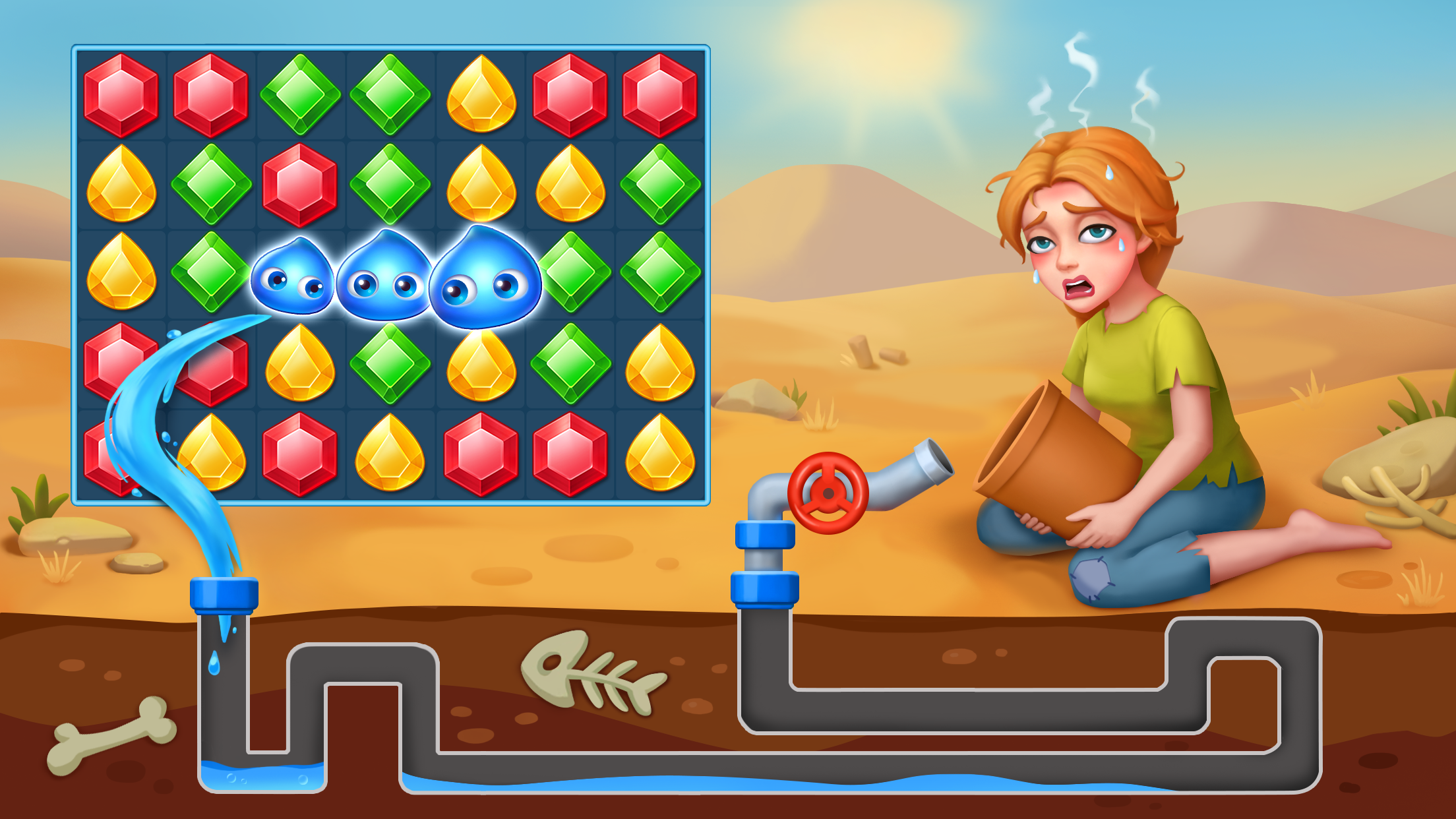 اسکرین شات 7 بازی Jewel Hunter - Match 3 Games