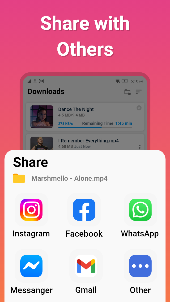 اسکرین شات 8 برنامه Video Downloader - Video Saver