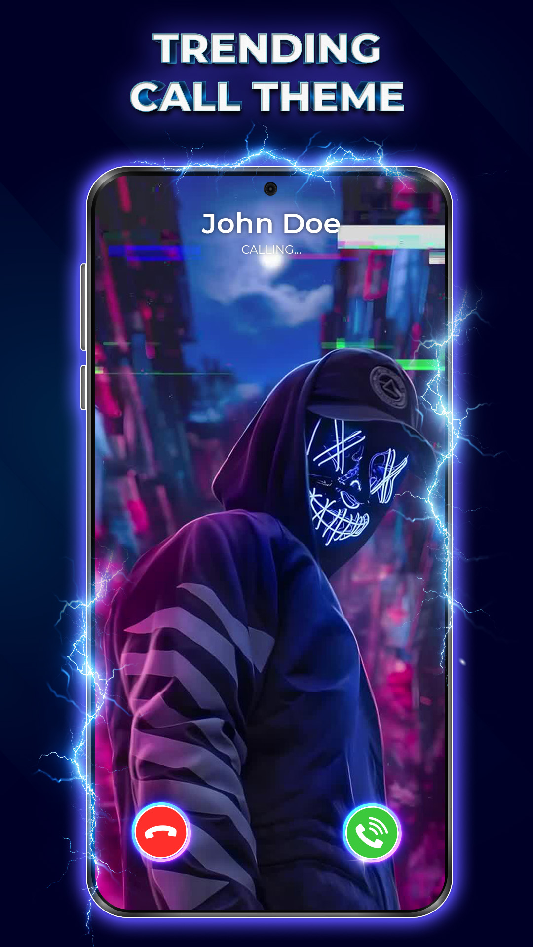 اسکرین شات 6 برنامه Color Call Screen & Ringtone