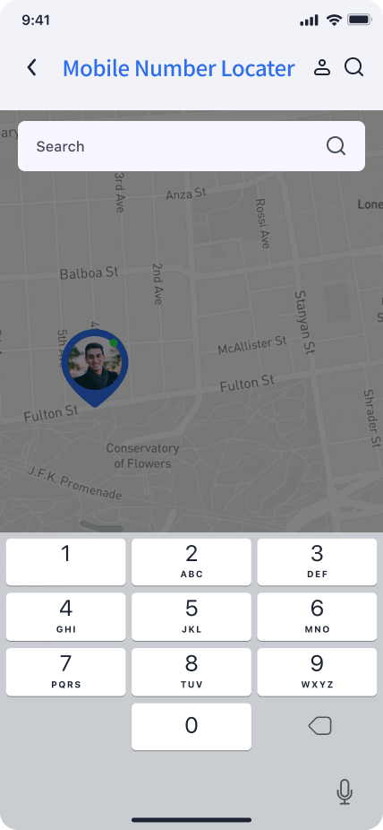 اسکرین شات 3 برنامه Phone Tracker - Number Locator