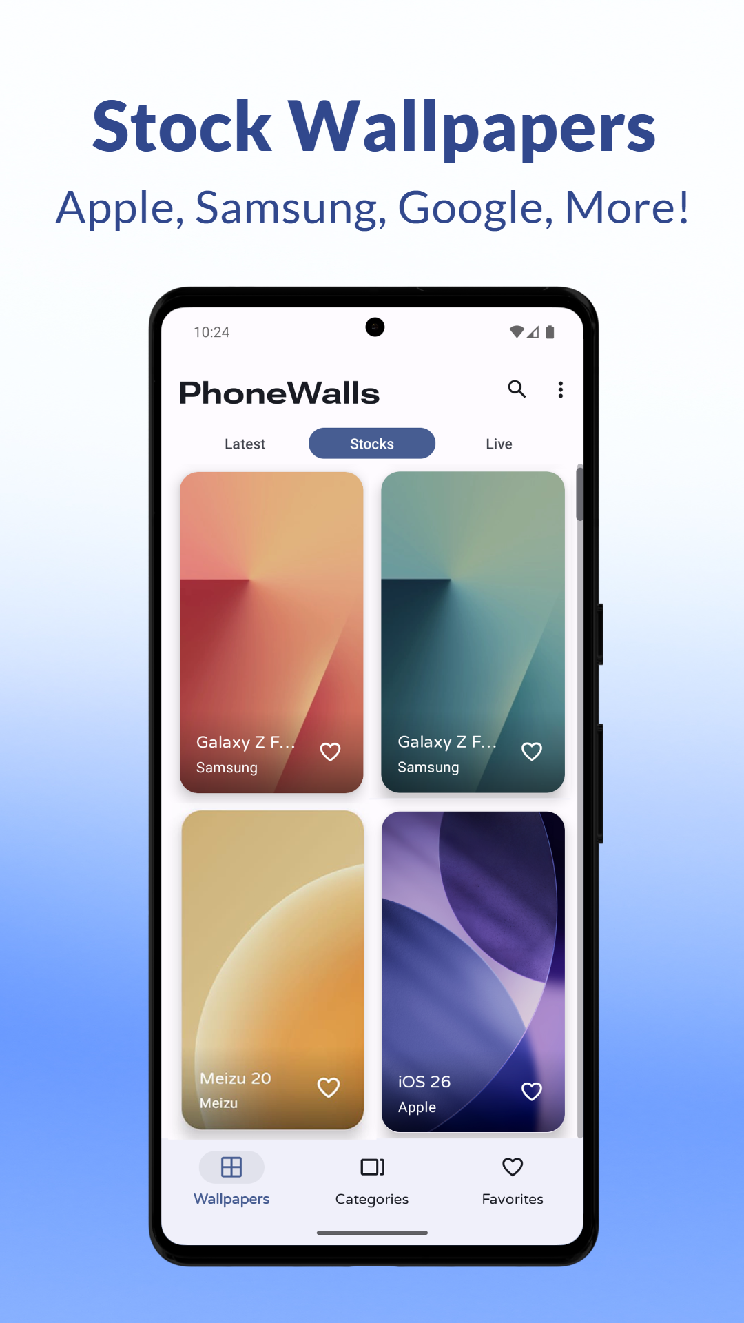 اسکرین شات 4 برنامه 4K Wallpapers - PhoneWalls