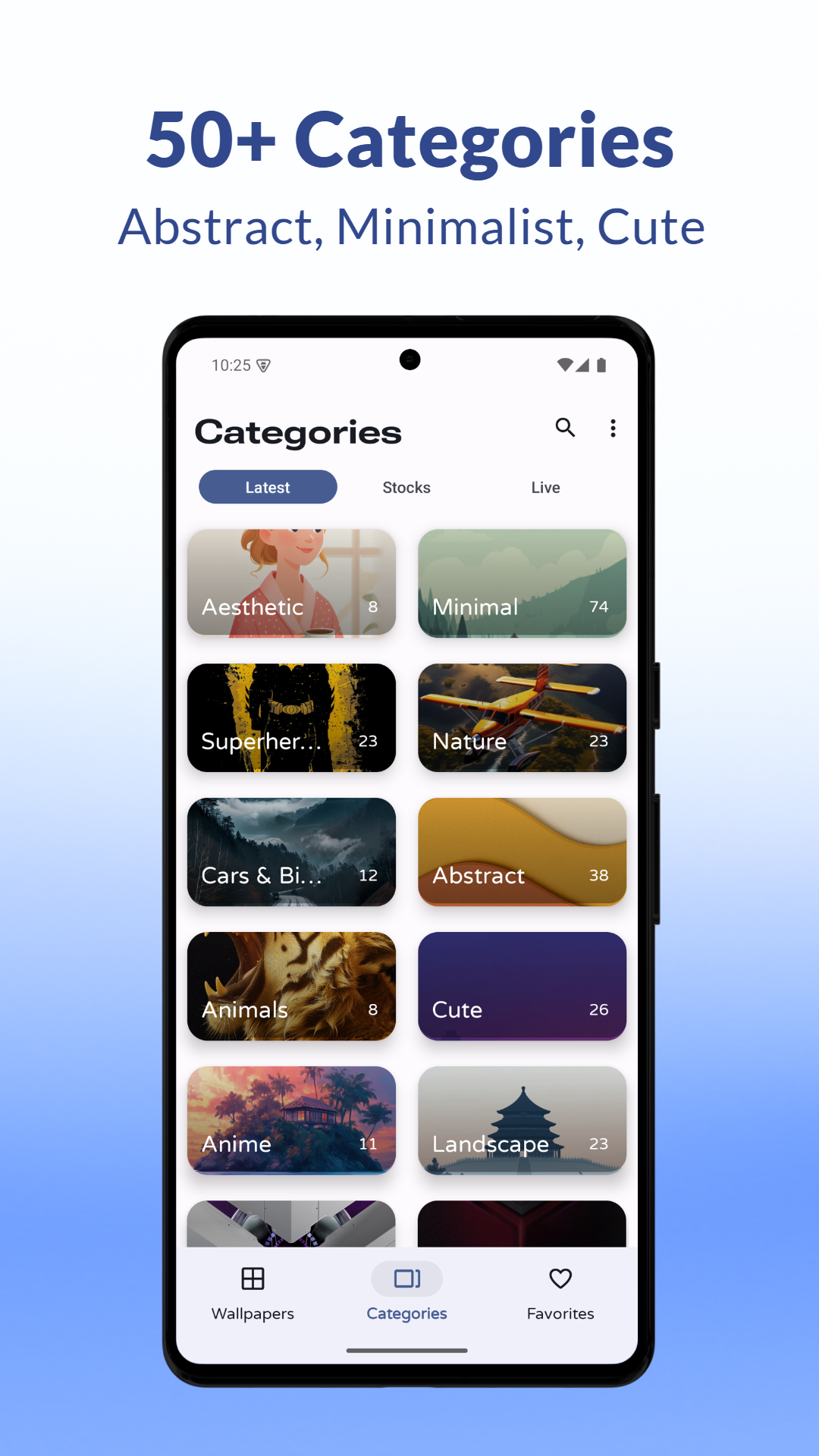 اسکرین شات 6 برنامه 4K Wallpapers - PhoneWalls