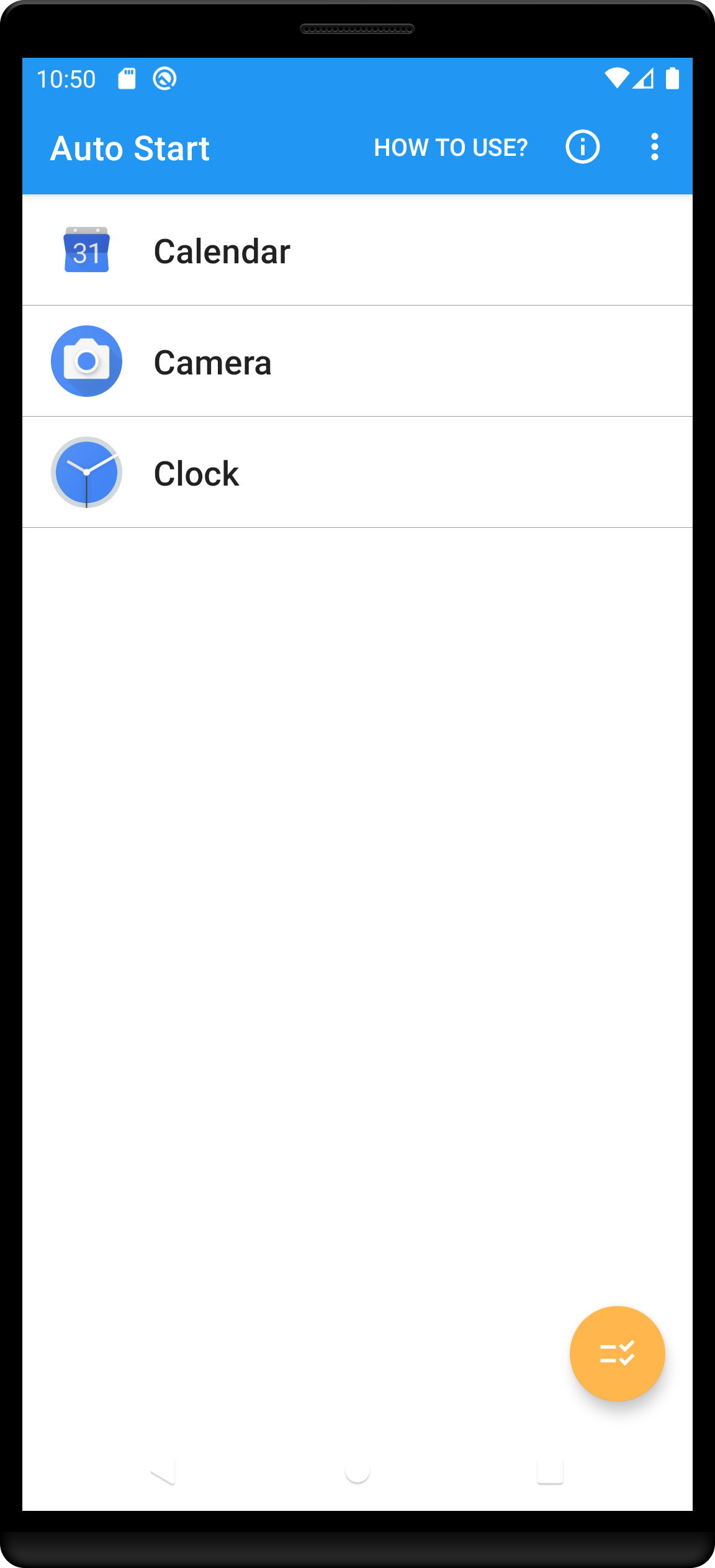 اسکرین شات 5 برنامه Auto Start Manager