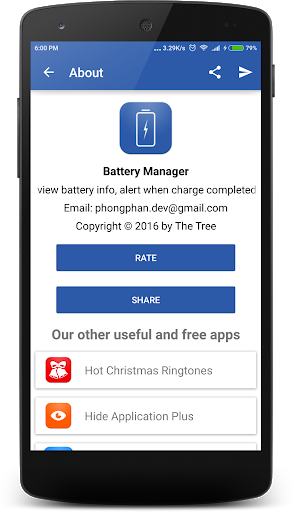 اسکرین شات 5 برنامه Battery Charger - Power Saver