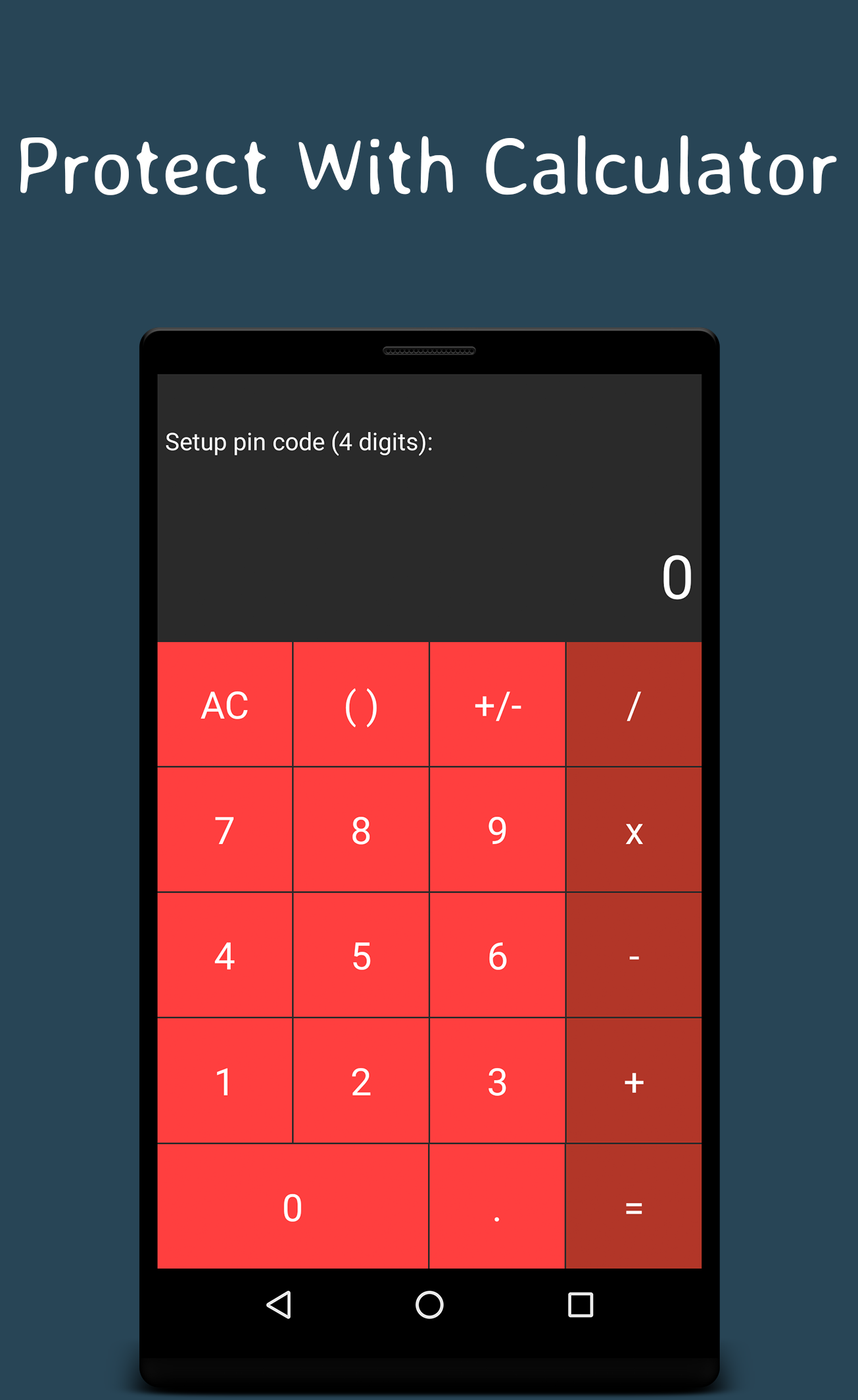 اسکرین شات 4 برنامه Hide App, App Hider Premium