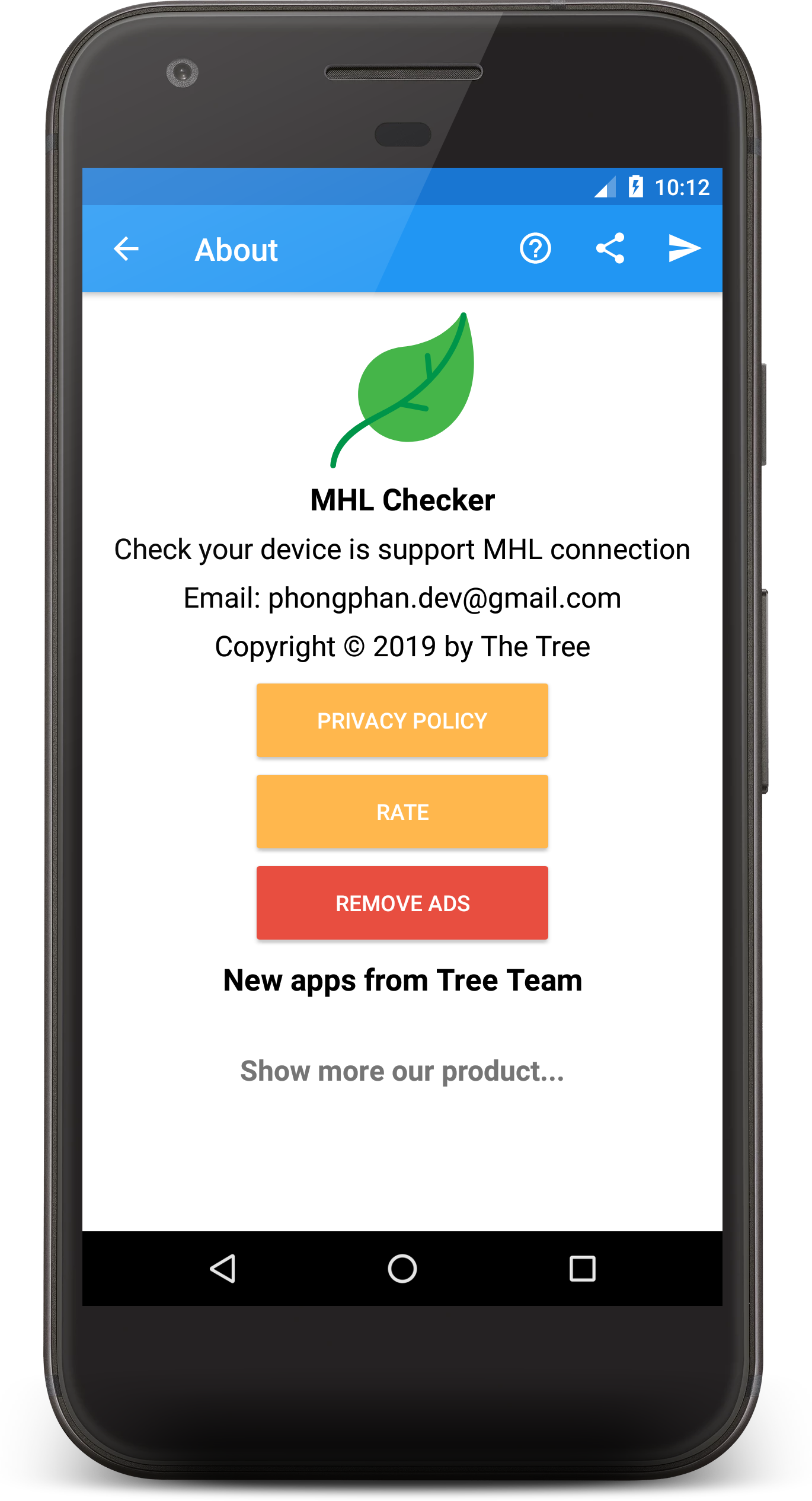 اسکرین شات 4 برنامه MHL Checker - (Check HDMI)