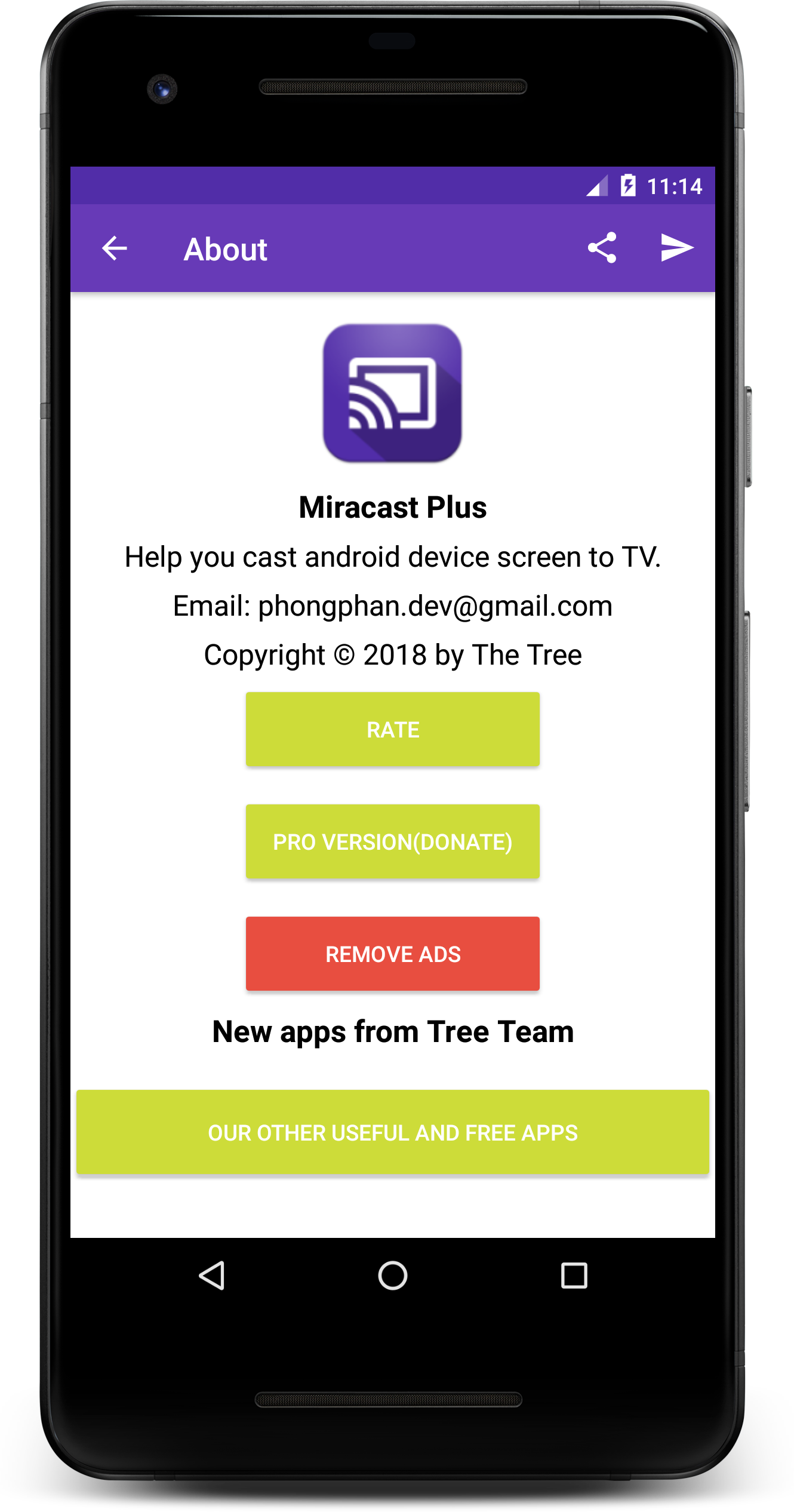 اسکرین شات 6 برنامه Wireless Display