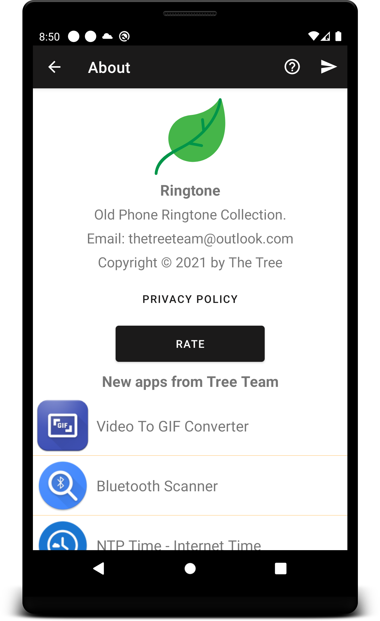 اسکرین شات 5 برنامه Old Phone Ringtones