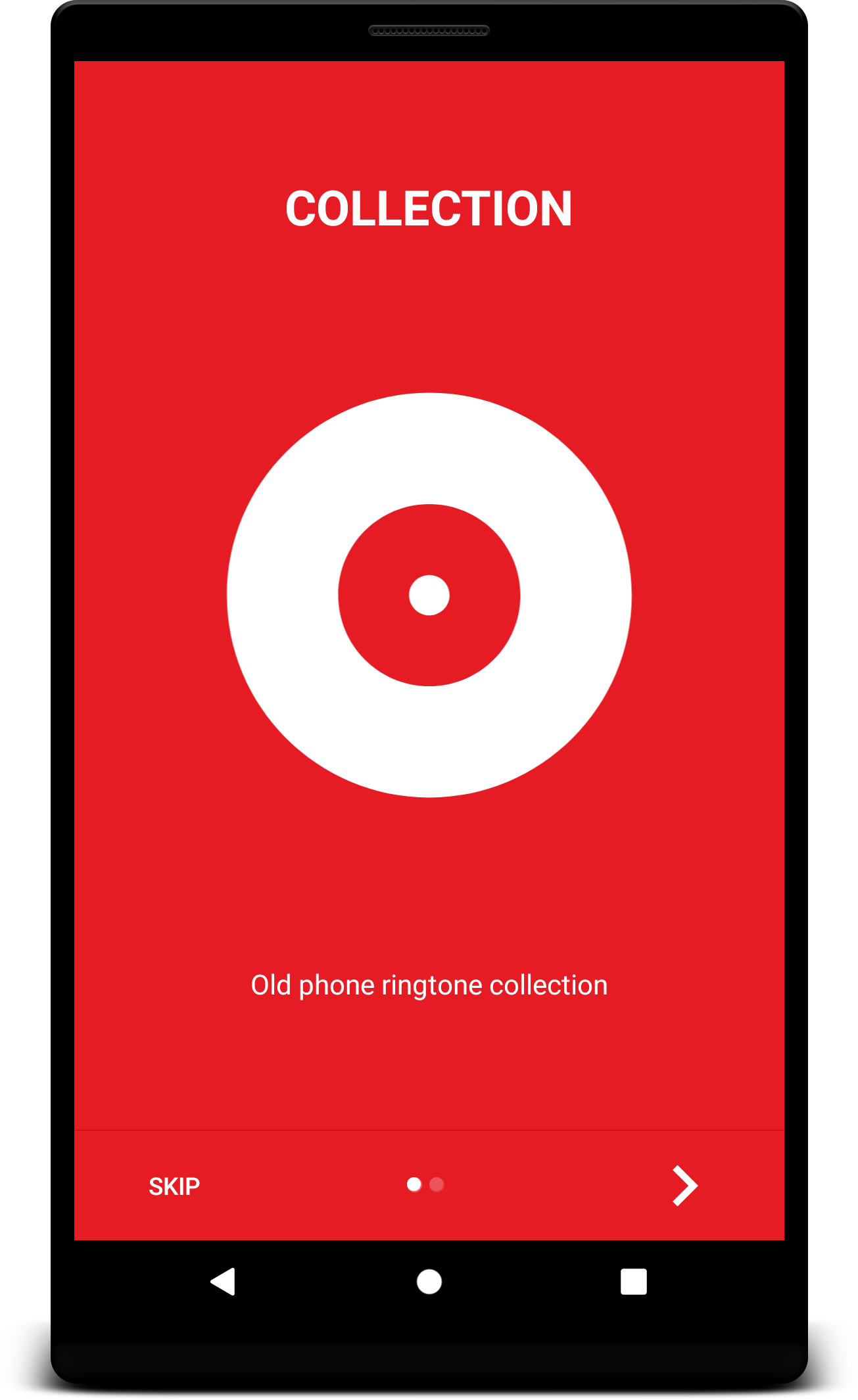 اسکرین شات 1 برنامه Old Phone Ringtones