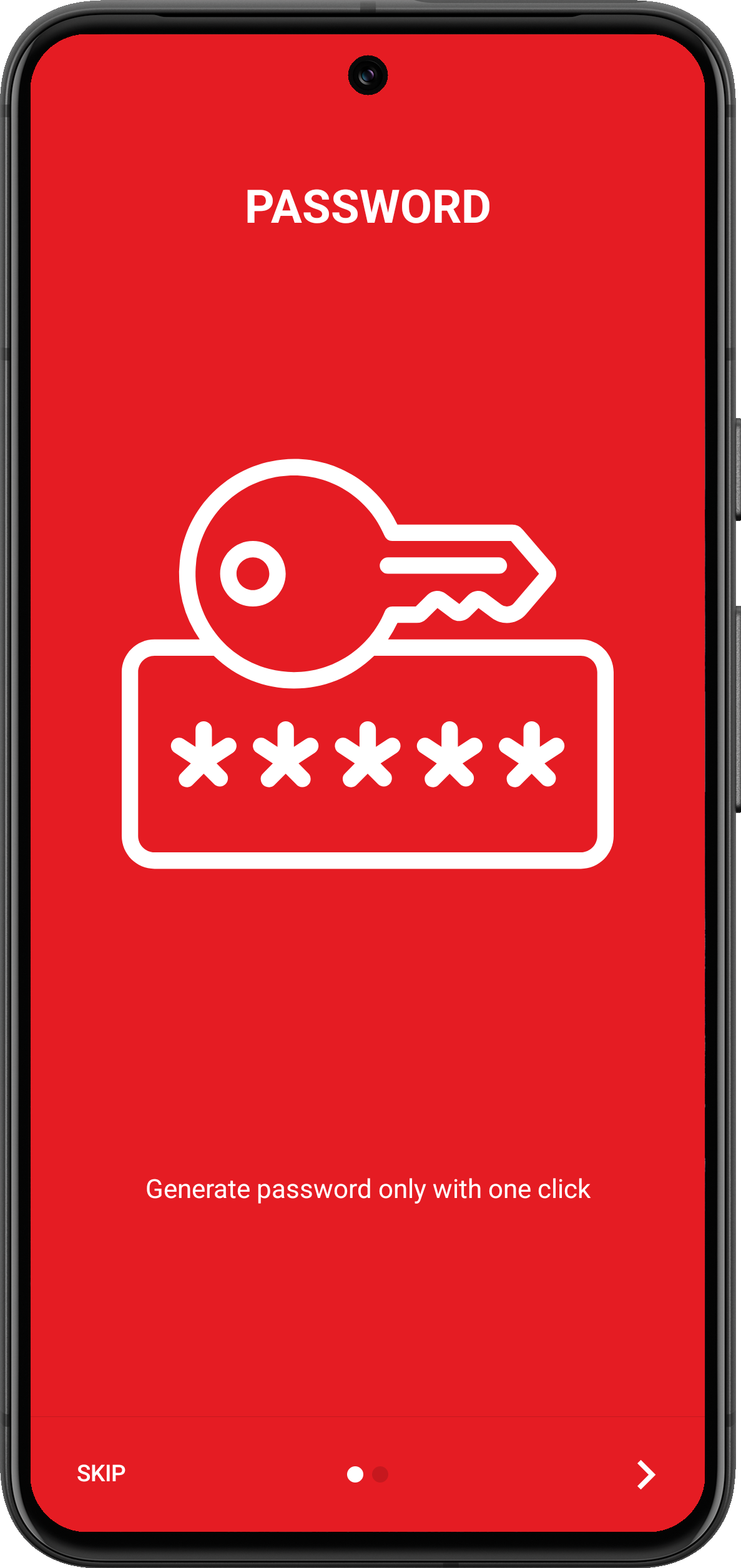 اسکرین شات 1 برنامه Password Generator