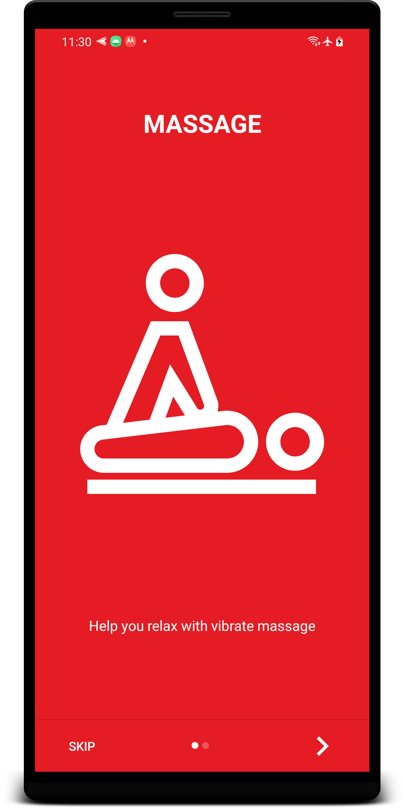 اسکرین شات 1 برنامه Vibrate App